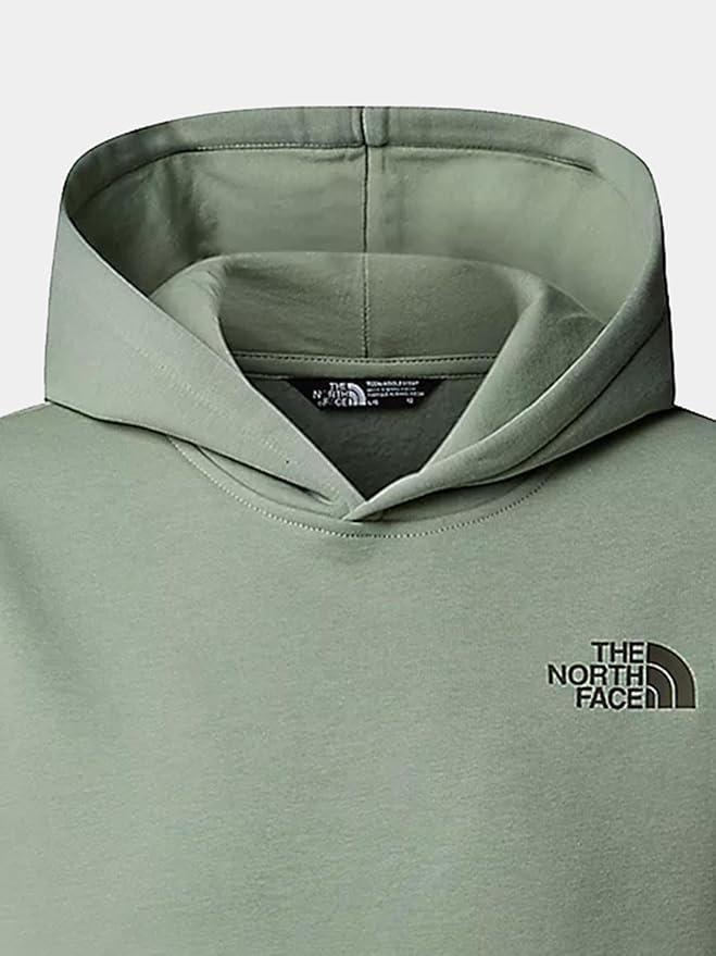 THE NORTH FACE - TEEN BOX NSE REGULAR HOODIE Slate Moss/New Taupe Gr