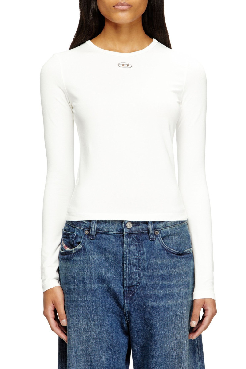 DIESEL - T-UNCUTIESLONG-LS-OD TOP