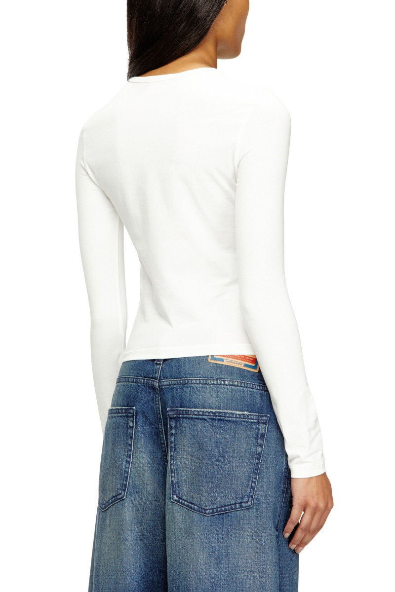 DIESEL - T-UNCUTIESLONG-LS-OD TOP