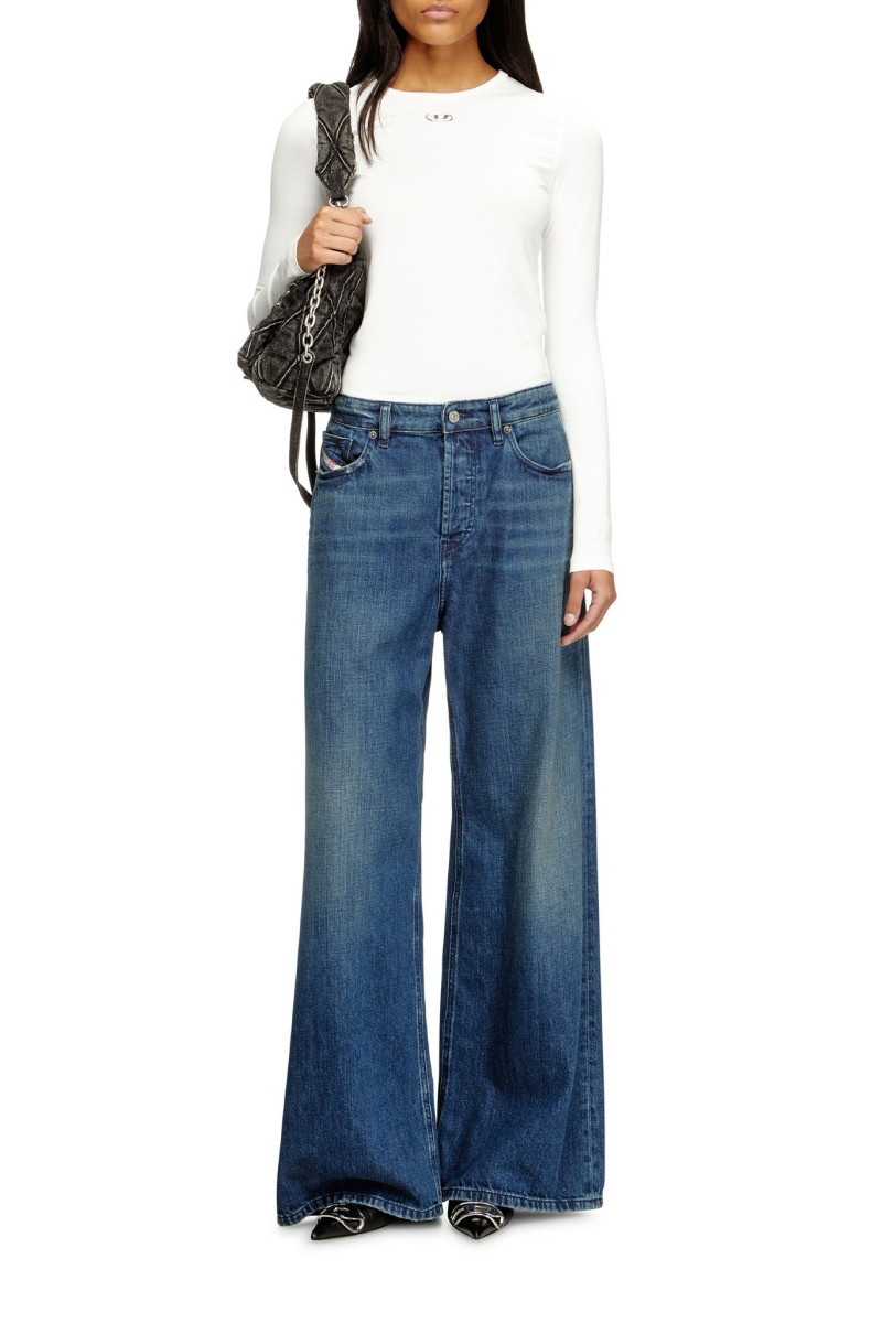 DIESEL - T-UNCUTIESLONG-LS-OD TOP