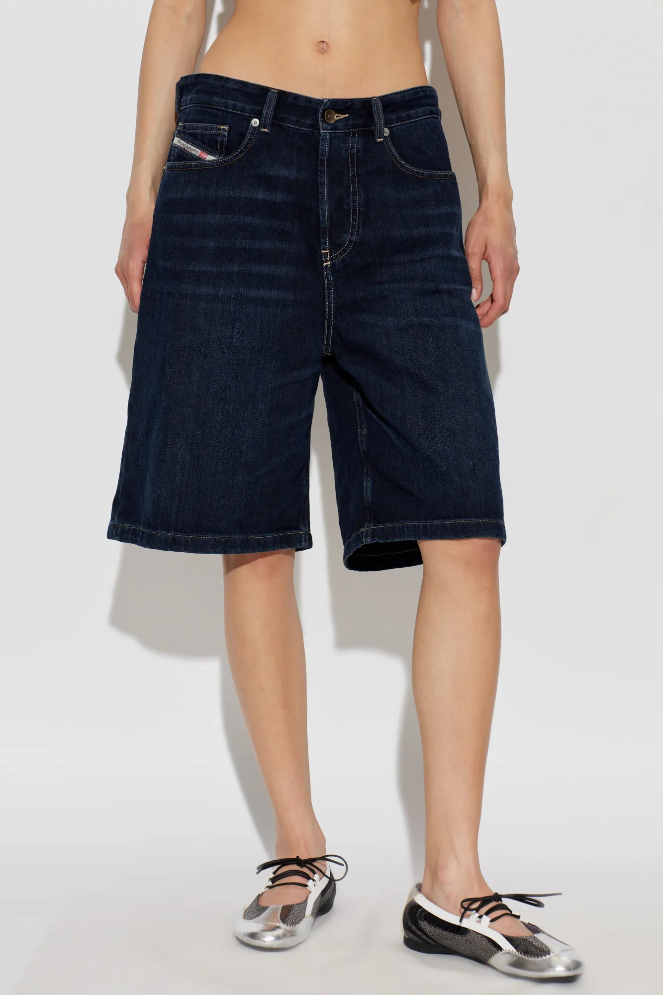 DIESEL DE-SIRE-SHORT CALZONCINI Navy Blue