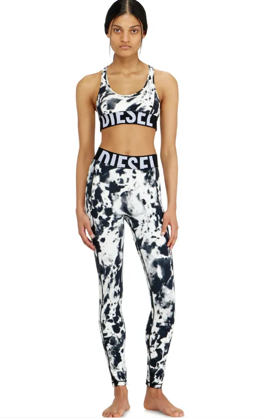 DIESEL ALLISON-D-POP REGGISENO Bianco/Nero