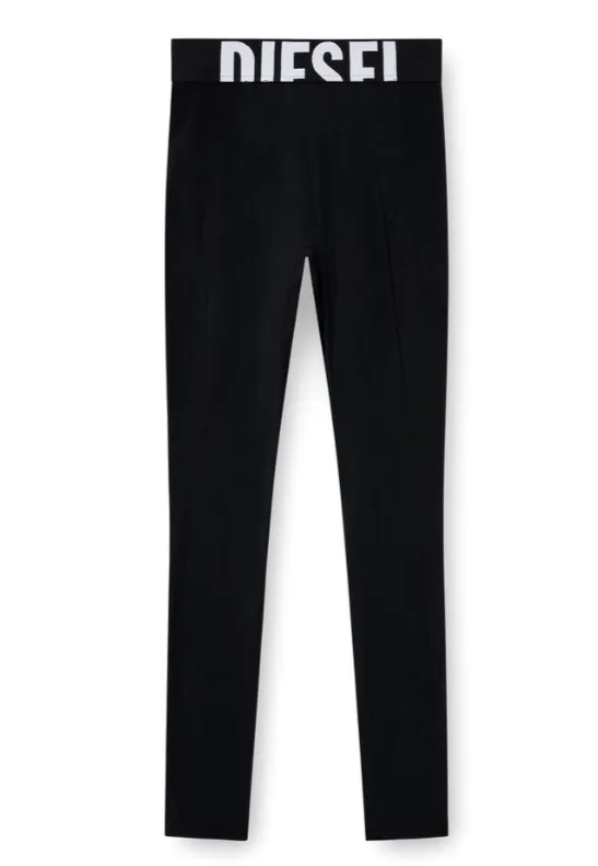 DIESEL ADELINE-D-POP PANTALONI BLACK