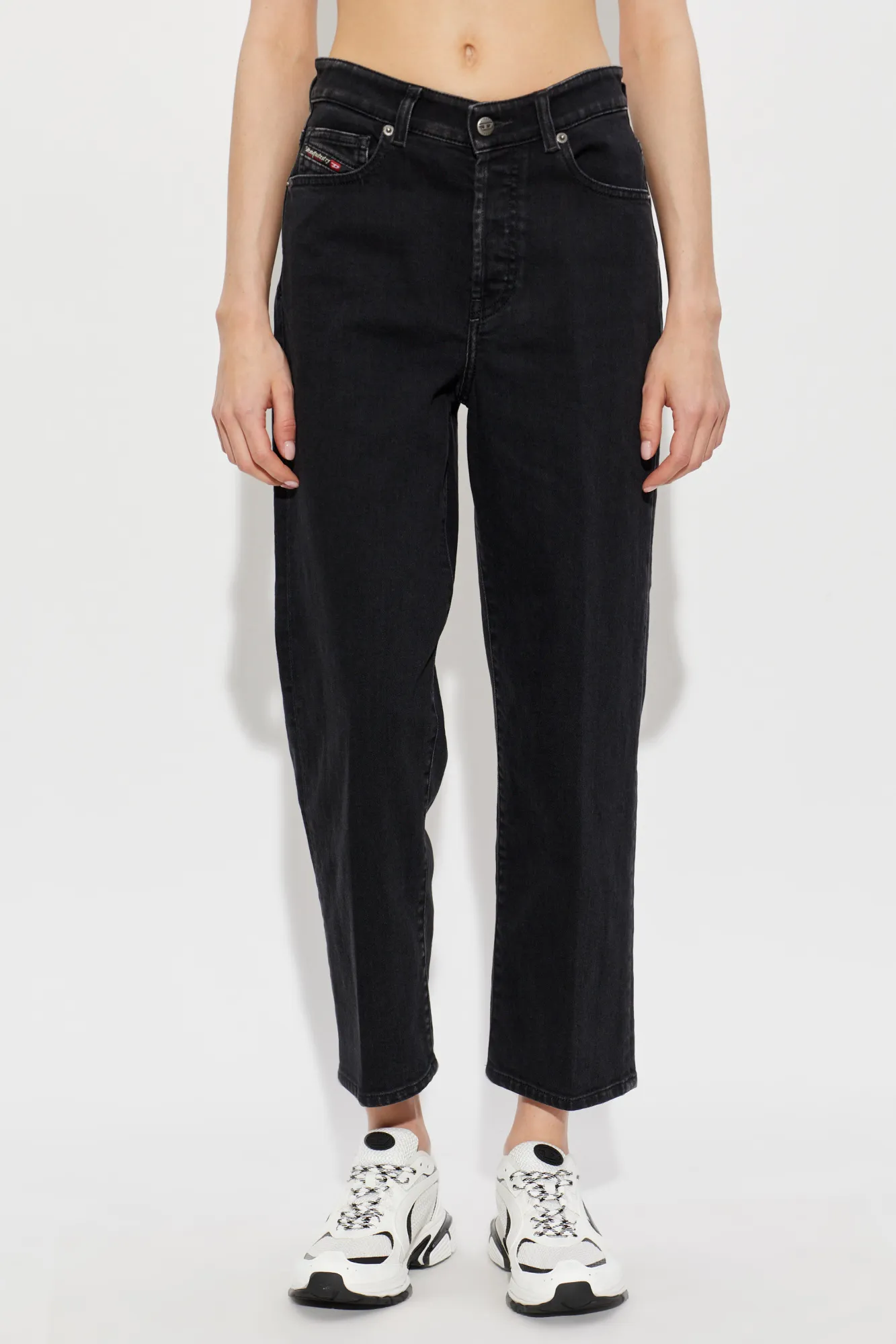 DIESEL 1981 D-WENT L.30 PANTALONI BLACK