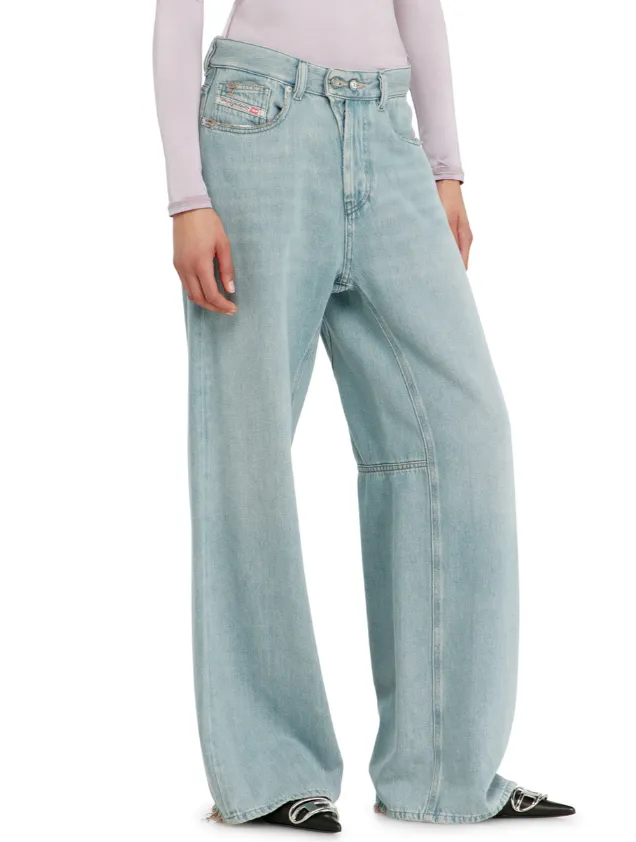 DIESEL 1996 D-SIRE-YU-U L.30 PANTALONI Light Blue