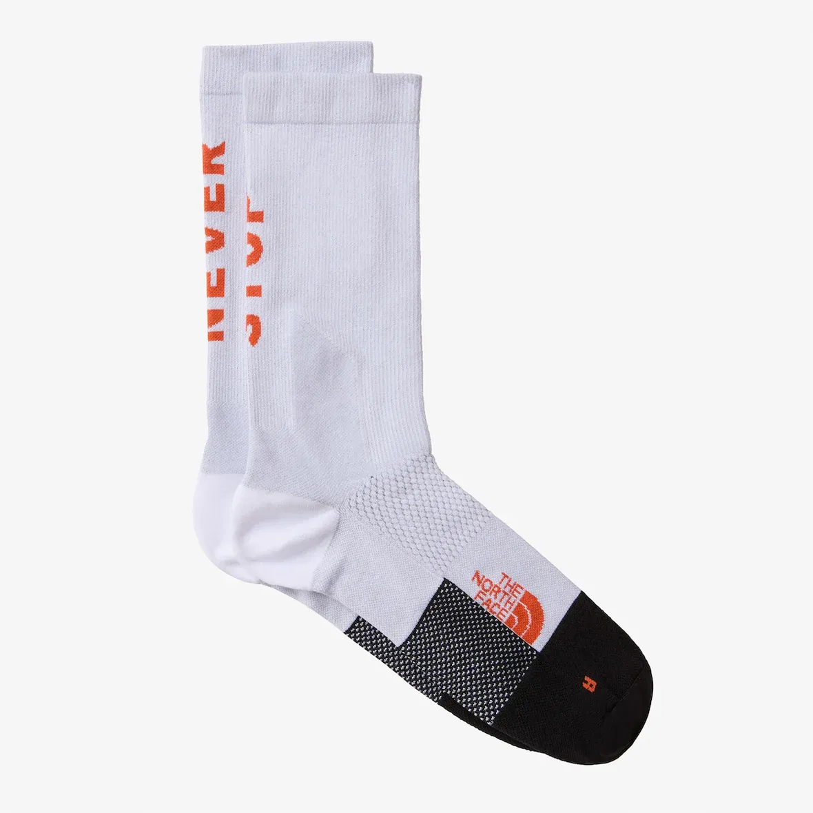 THE NORTH FACE - NEVER STOP TRAIL RUN CREW SOCK WHITE 