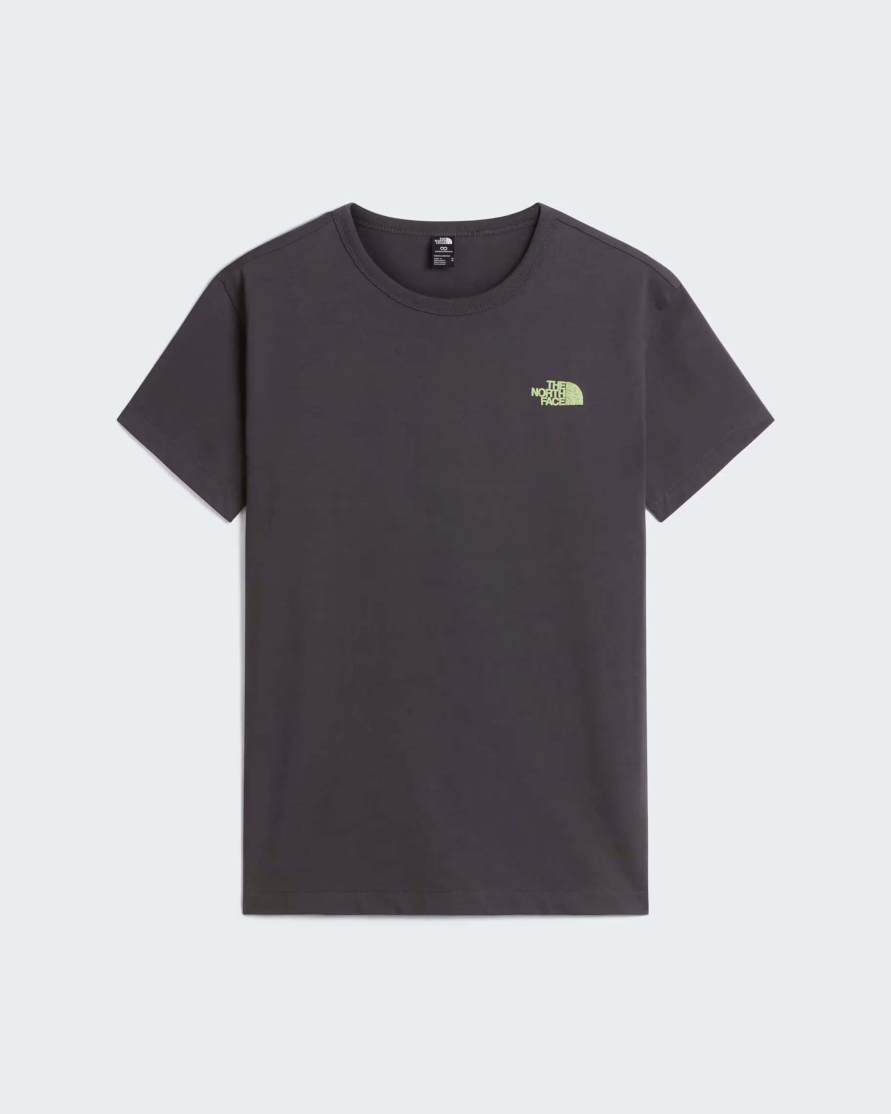 THE NORTH FACE - U NSE SLOPES RLX SS TEE-GRAPHIC ANTHRACITE GREY 