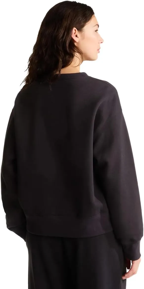 THE NORTH FACE - W TNF ESSENTIAL SIMPLE DOME BOXY OS CREW BLACK 