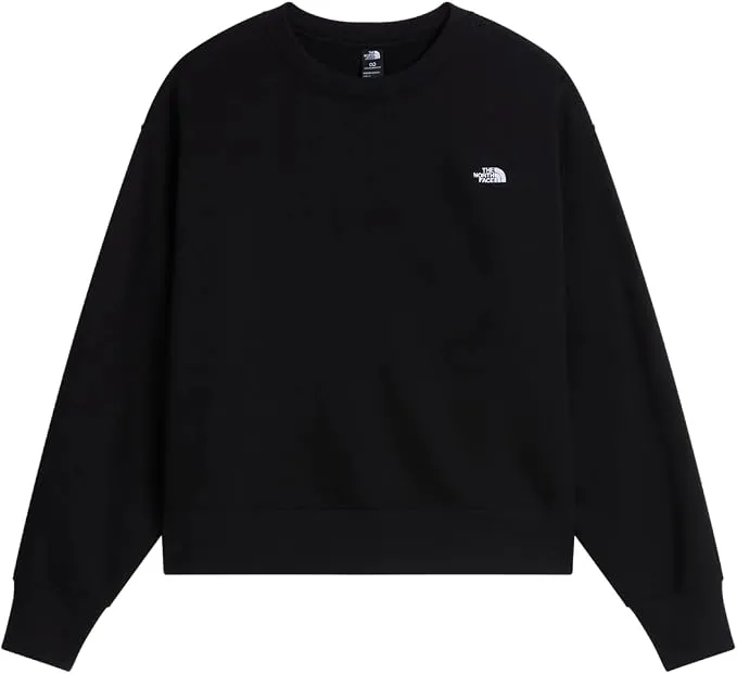 THE NORTH FACE - W TNF ESSENTIAL SIMPLE DOME BOXY OS CREW BLACK 