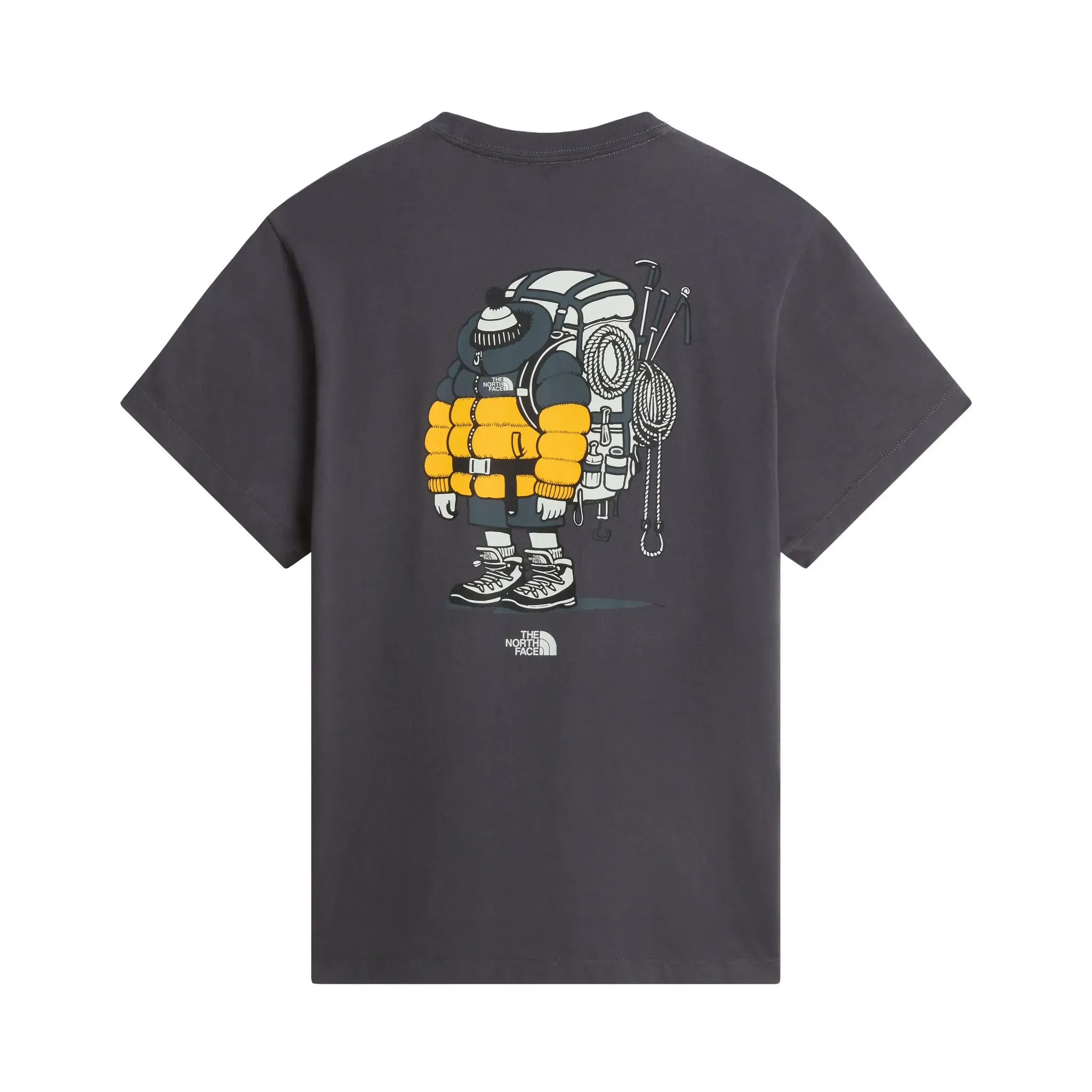 THE NORTH FACE - U GEAR UP GET OUT RLX SS TEE-GRAPHIC GREY