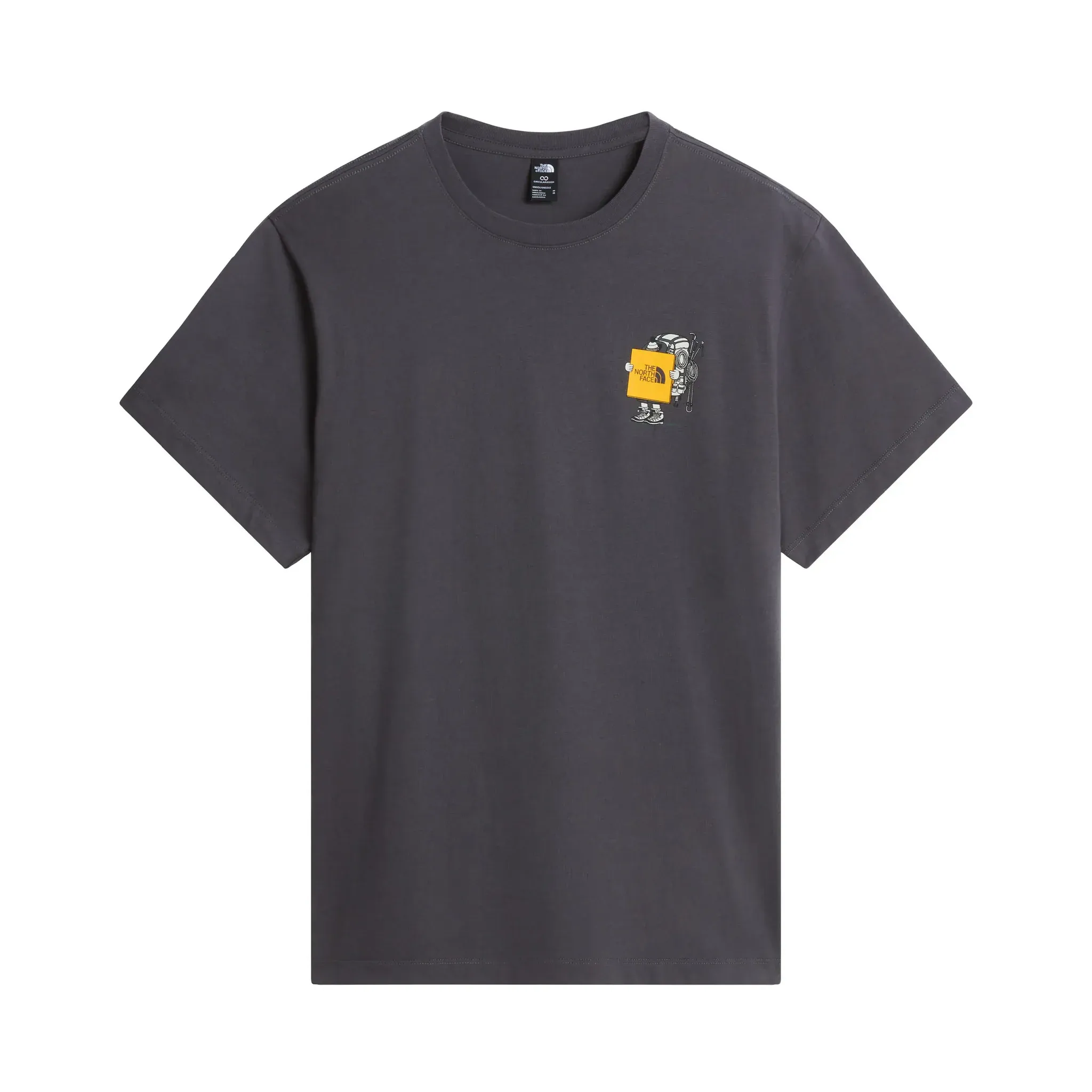 THE NORTH FACE - U GEAR UP GET OUT RLX SS TEE-GRAPHIC GREY