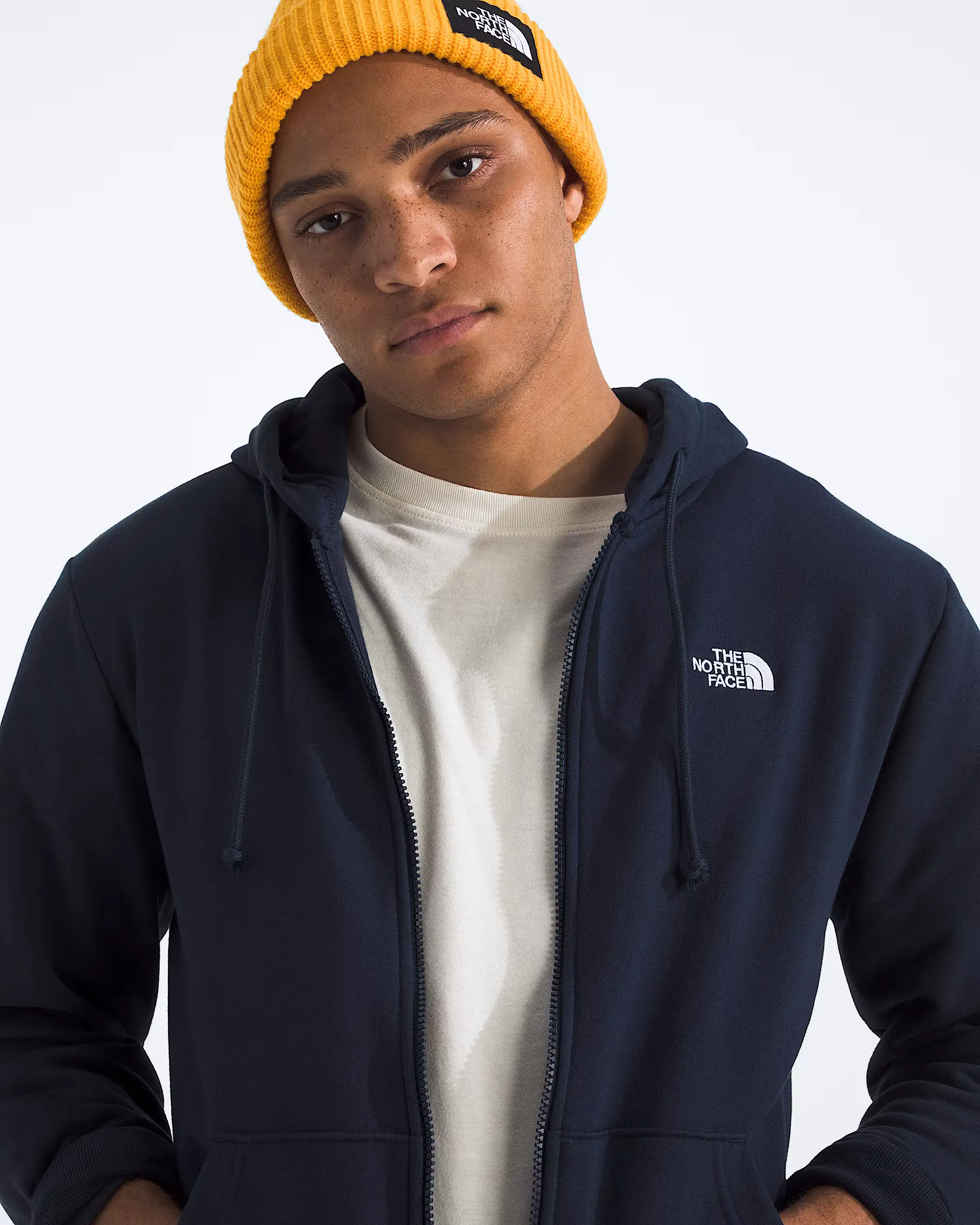 THE NORTH FACE - M EVOLUTION SIMPLE DOME REGULAR FULL ZIP NAVY 
