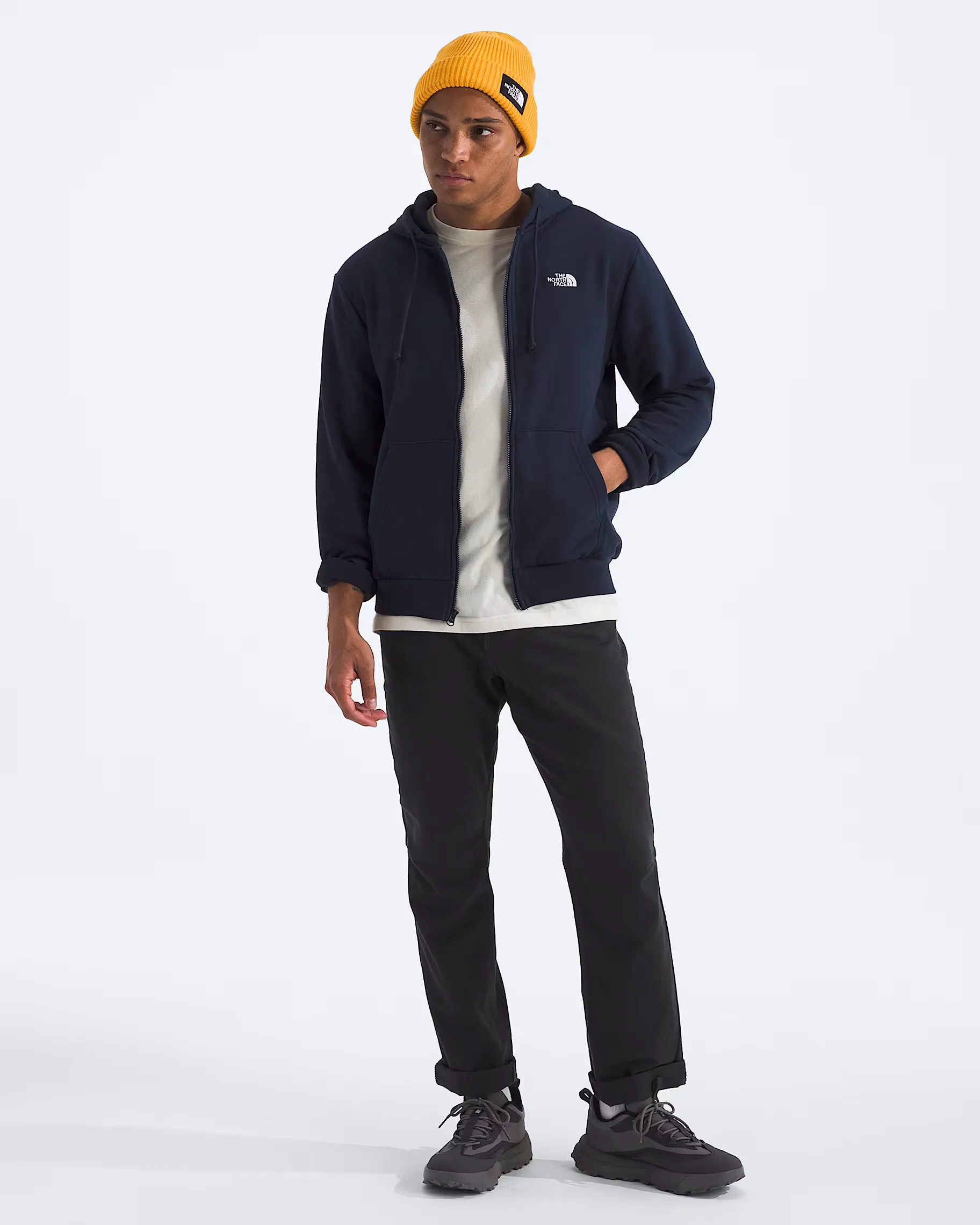 THE NORTH FACE - M EVOLUTION SIMPLE DOME REGULAR FULL ZIP NAVY 