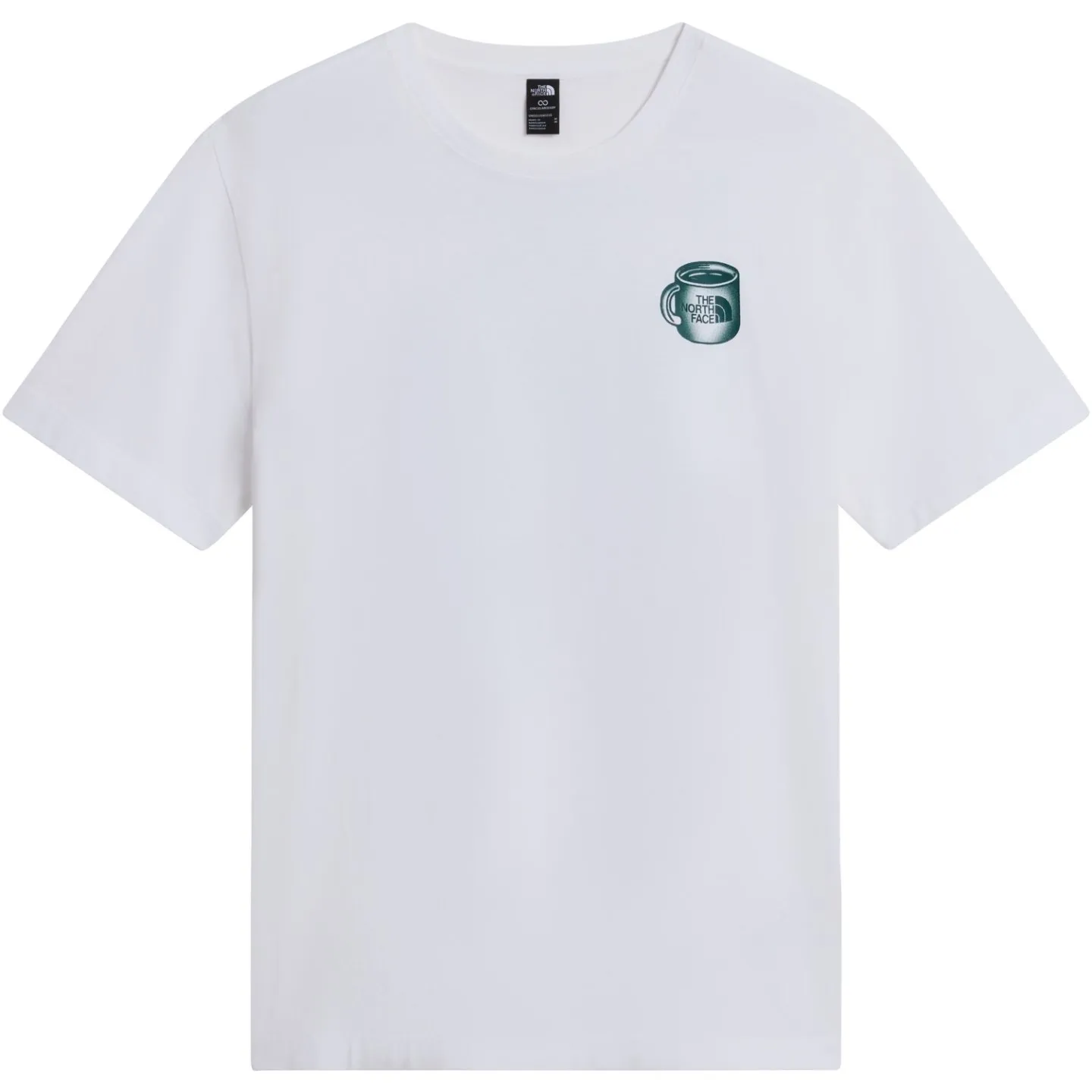 THE NORTH FACE - U BASECAMP BARISTA RLX SS TEE-GRAPHIC WHITE