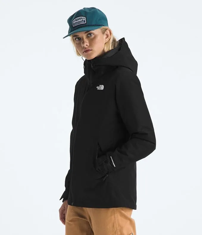THE NORTH FACE - W CARTO MONO TRICLIMATE HOODED JACKET BLACK 