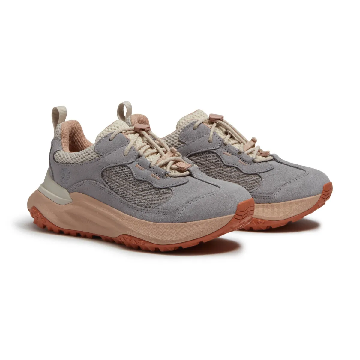 TIMBERLAND -  MOTION ACCESS LOW LACE UP WATERPROOF SNEAKER MEDIUM GREY SUEDE 