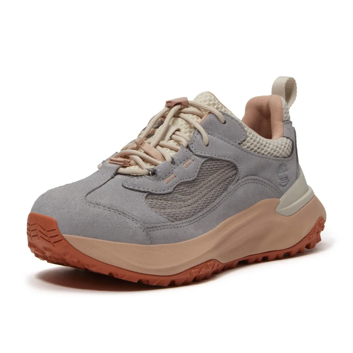 TIMBERLAND -  MOTION ACCESS LOW LACE UP WATERPROOF SNEAKER MEDIUM GREY SUEDE 
