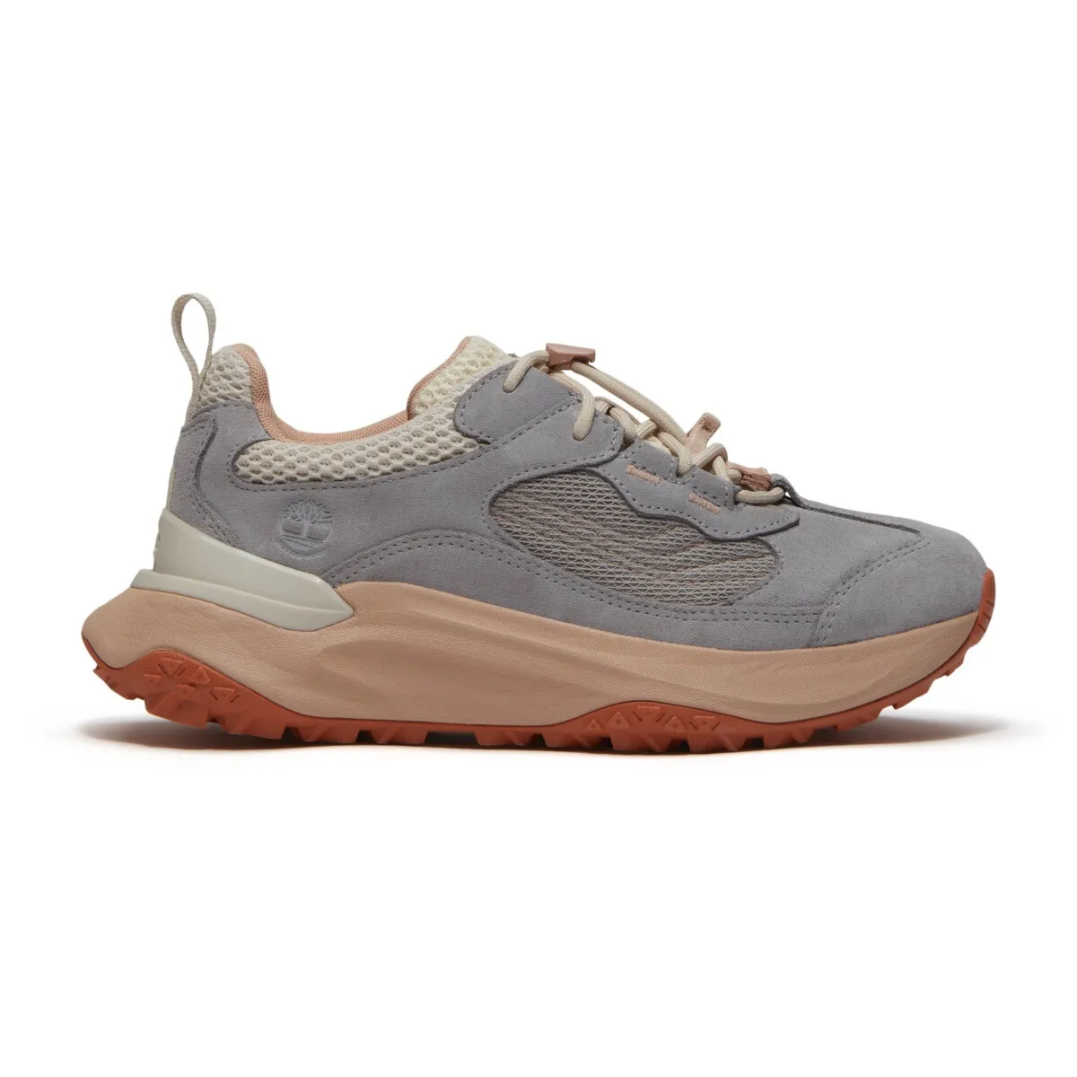 TIMBERLAND -  MOTION ACCESS LOW LACE UP WATERPROOF SNEAKER MEDIUM GREY SUEDE 
