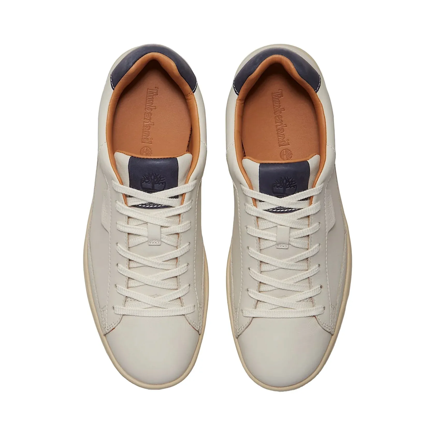 TIMBERLAND - PORTOFINO PIER LOW LACE UP SNEAKER NATURAL FULL GRAIN