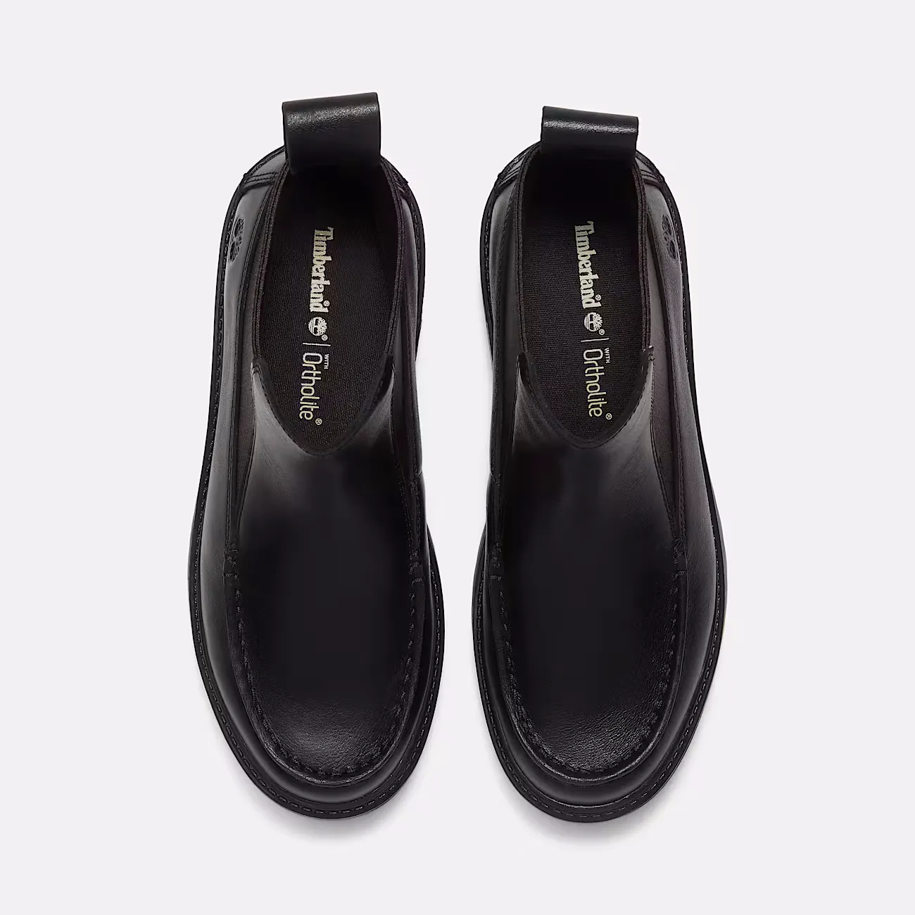 TIMBERLAND - STONE STREET MID CHELSEA BOOT BLACK FULL GRAIN