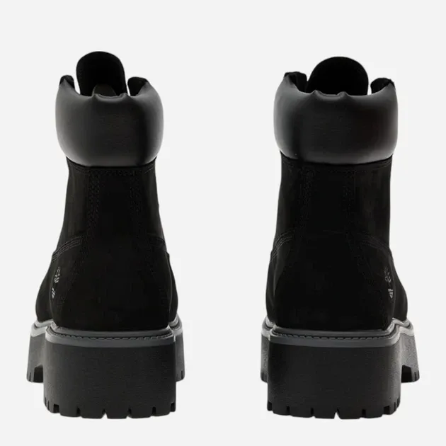 TIMBERLAND -  STONE STREET 6 INCH LACE UP WATERPROOF BOOT JET BLACK 
