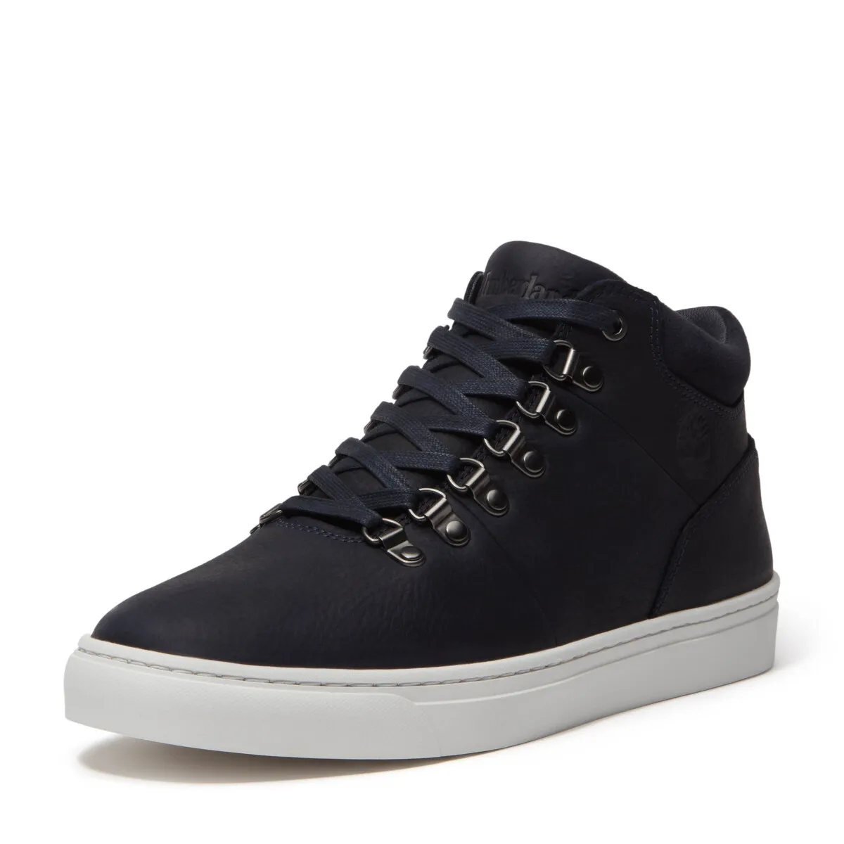 TIMBERLAND - LISBON HILL MID LACE UP SNEAKER DARK BLUE FULL GRAIN