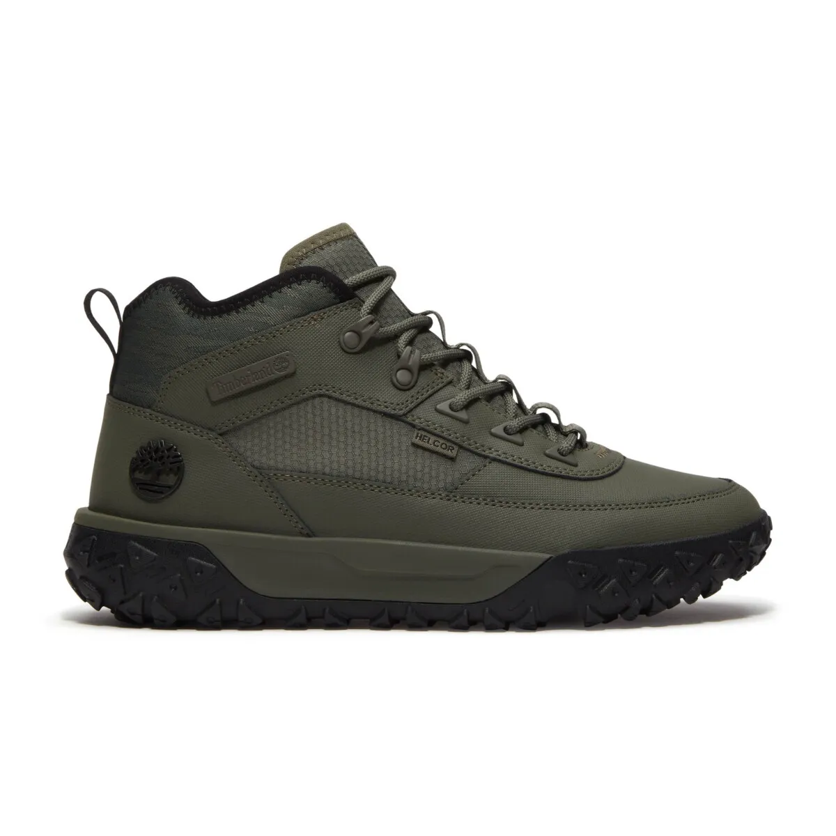 TIMBERLAND - GreenStride Motion 6 MID LACE UP SNEAKER DK GREEN HELCOR WDK GREEN