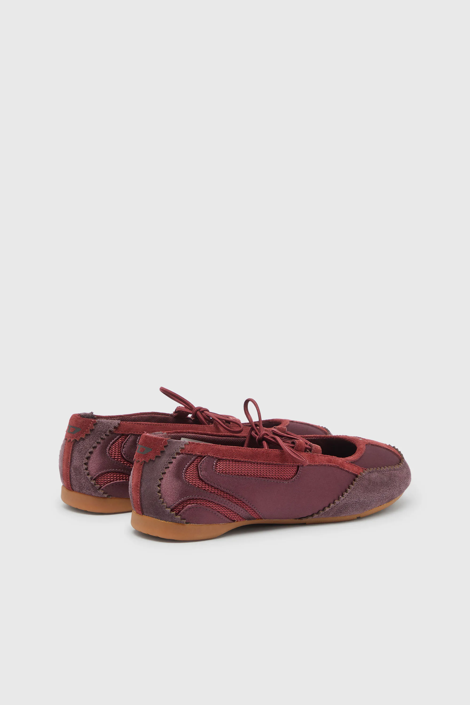 DIESEL D-MILE BALLERINA LACE UP II W BALLERINA Burgundy