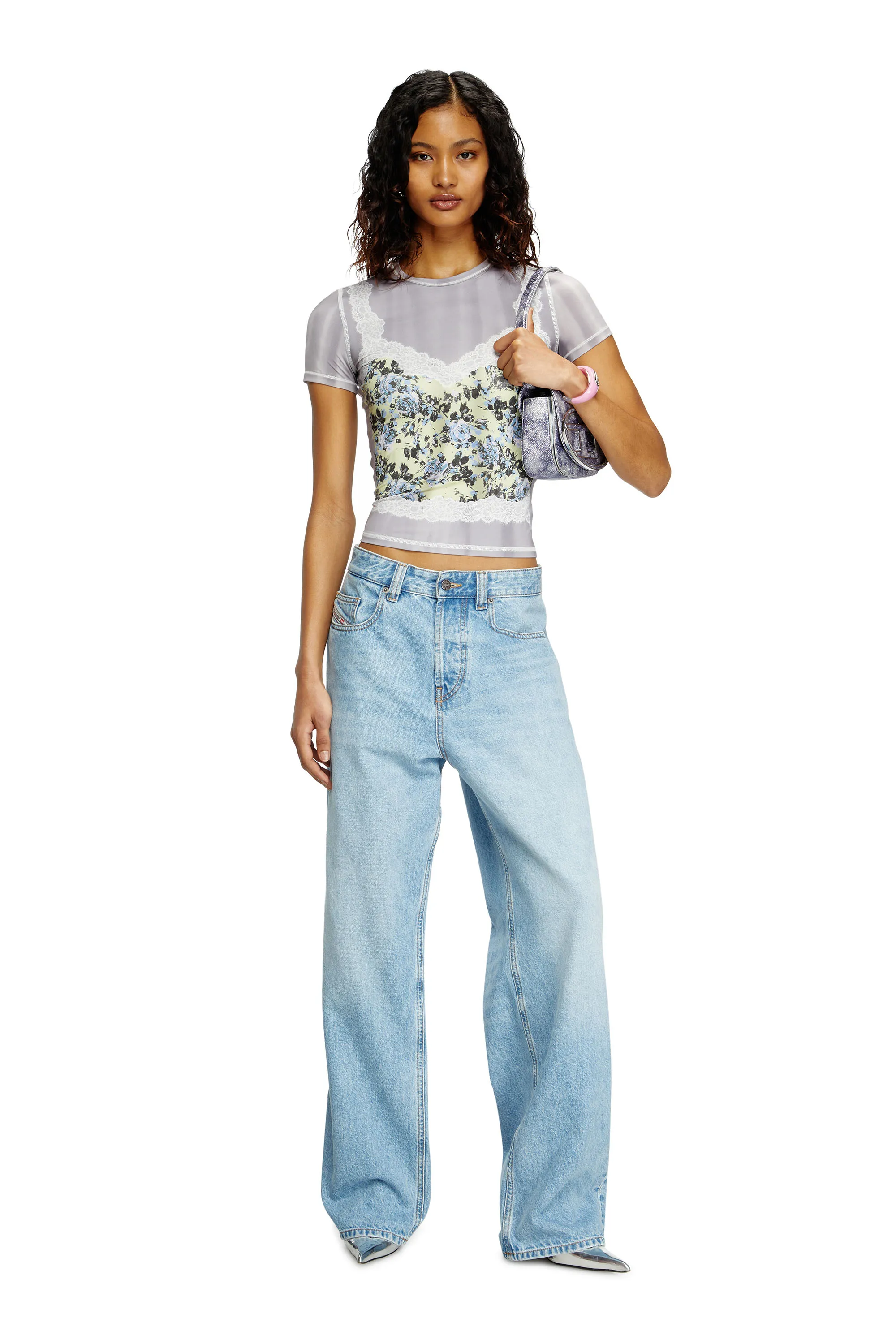 DIESEL T-ILENI TOP MULTICOLOUR