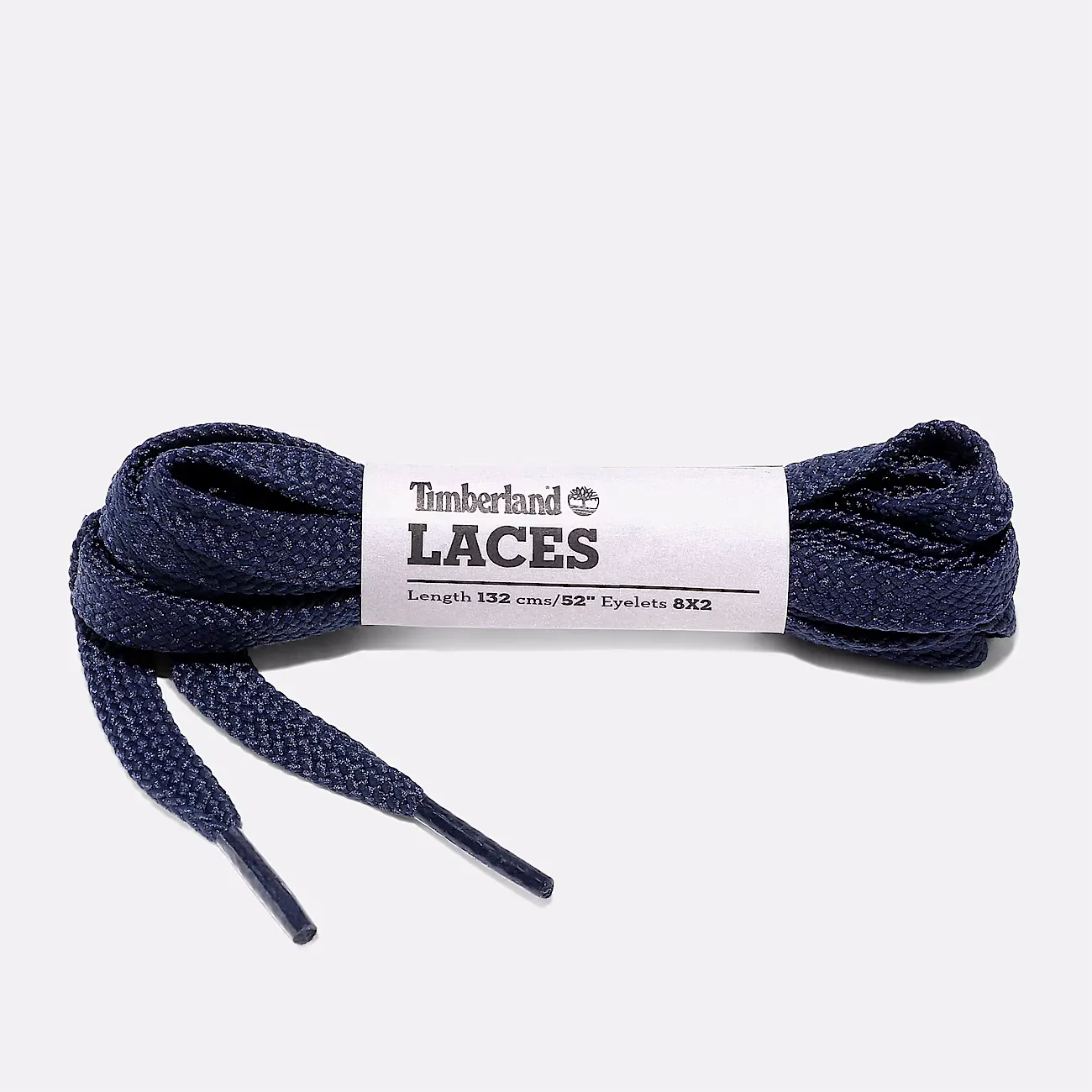 TIMBERLAND -  FLAT Flat Polyester Laces 52in NAVY