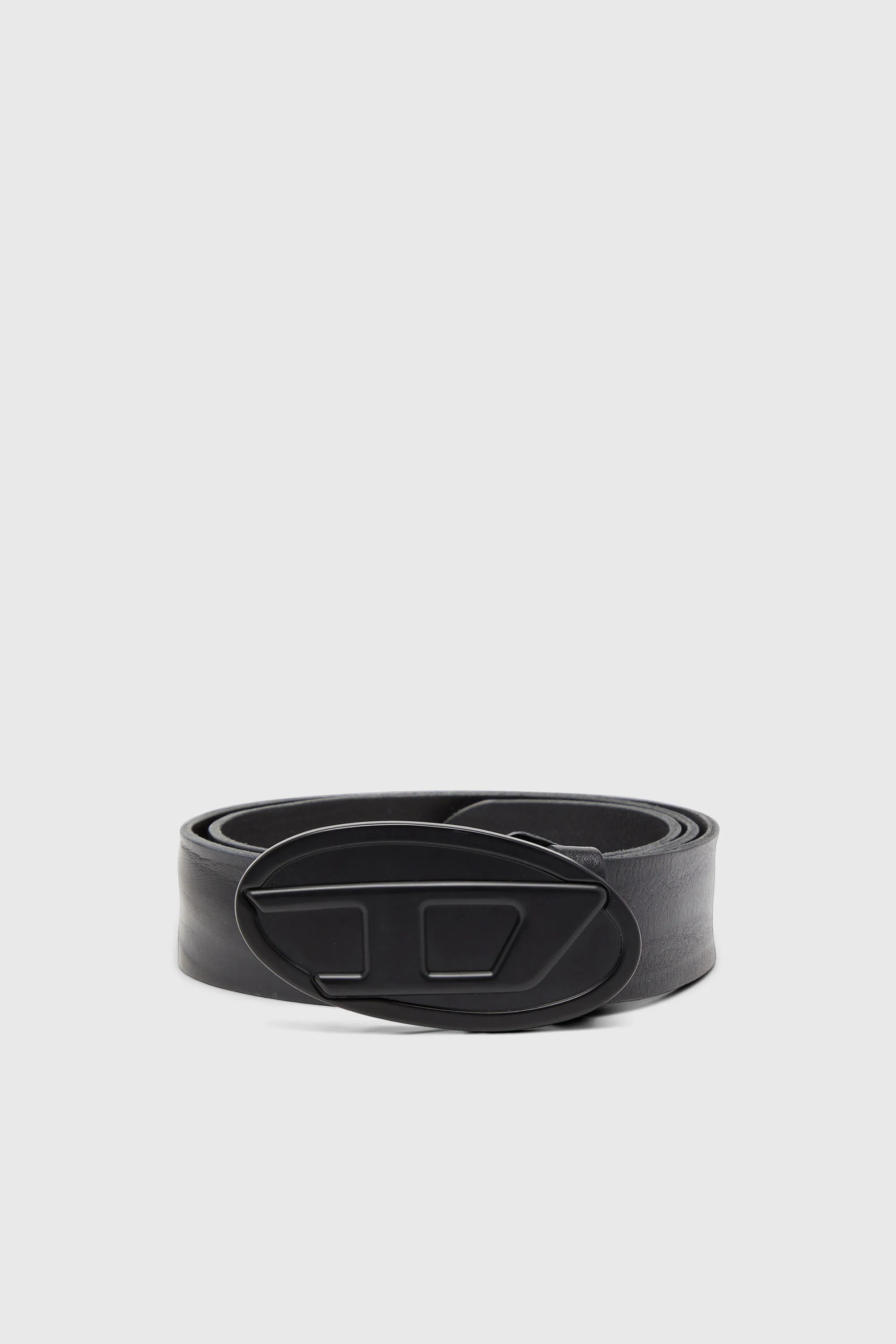 DIESEL B-1DR 2.0 BELT BLACK MATTE