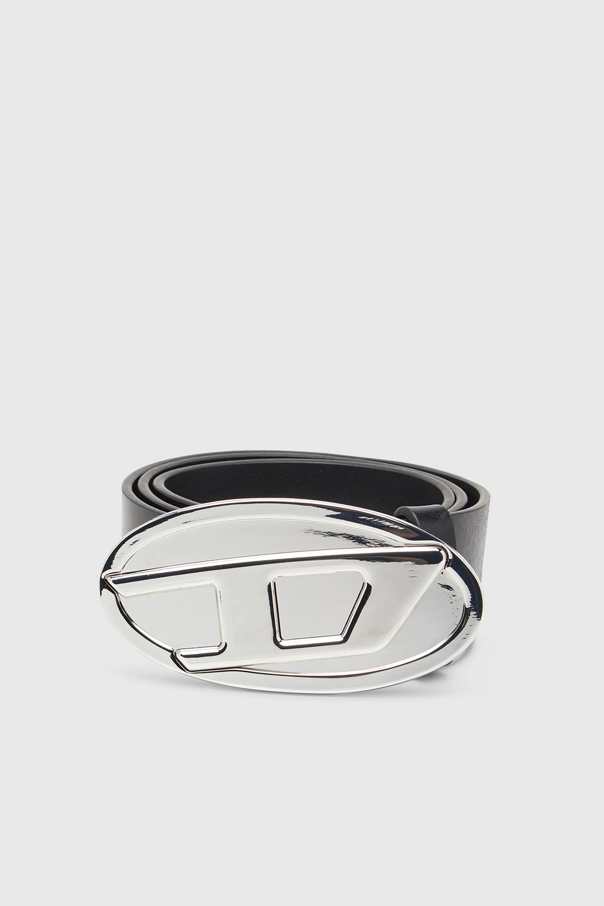 DIESEL B-1DR 2.0 BELT BLACK/SILVER