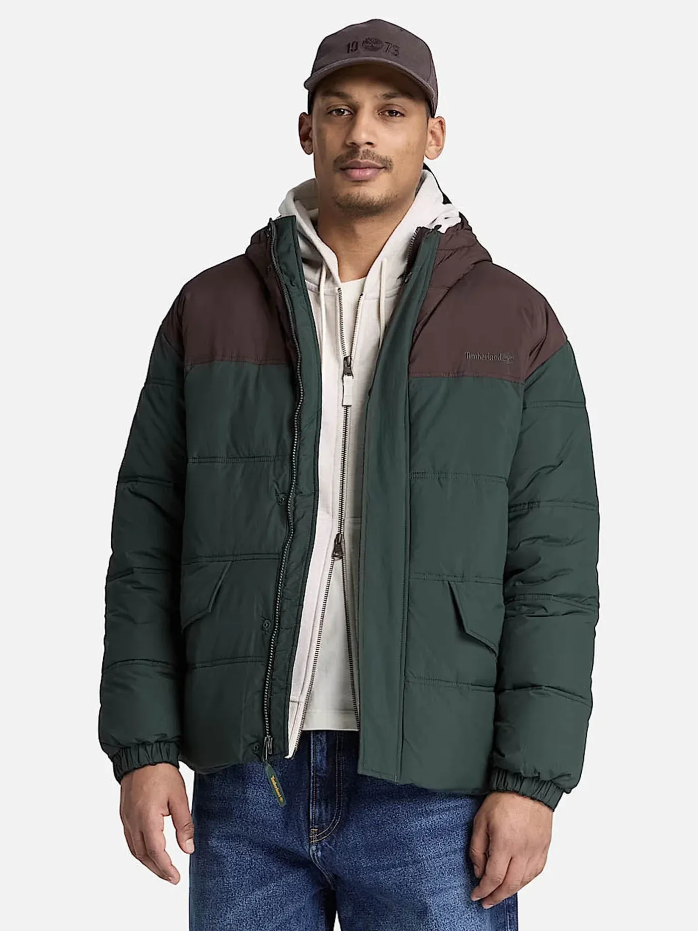 TIMBERLAND - DWR Synthetic Puffer Jacket SCARAB/MOLE