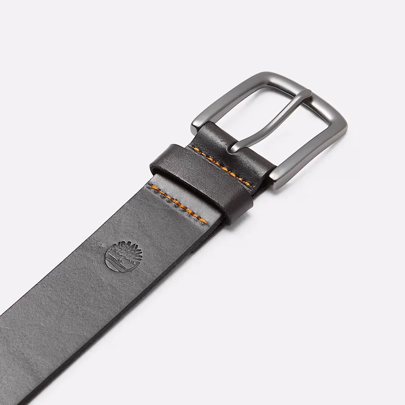 TIMBERLAND - GLEN OAK Glen Oak 38mm Leather Belt BLACK
