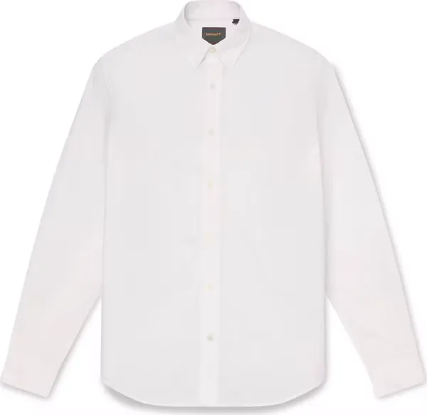 TIMBERLAND - Long Sleeve Poplin Shirt WHITE