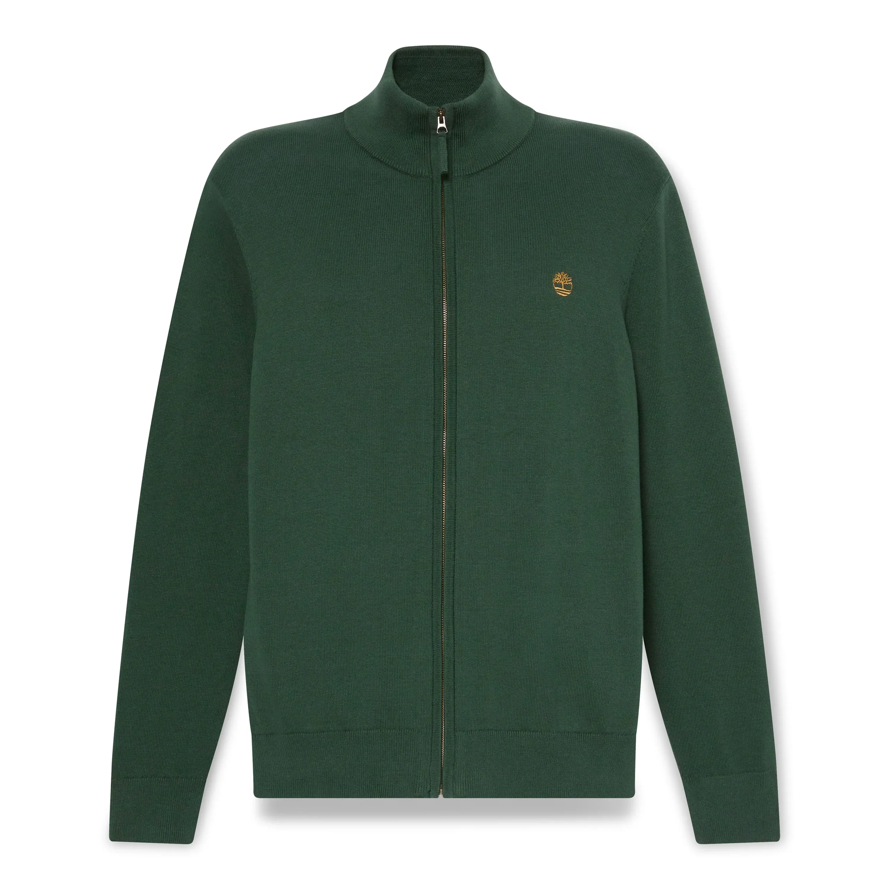TIMBERLAND - WILLIAMS RIVER Cotton Full Zip Sweater SYCAMORE
