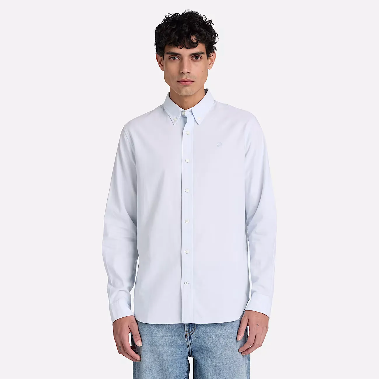 TIMBERLAND - GALE RIVER Oxford LS Shirt SKYWAY YD