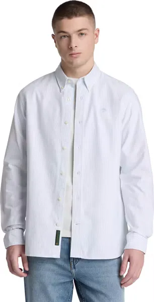 TIMBERLAND - LAKE WARNER Striped Oxford Shirt SKYWAY YD