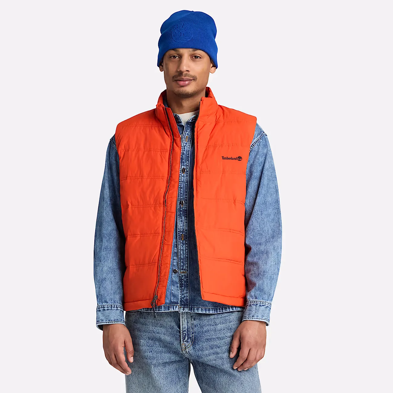 TIMBERLAND - AXIS PEAK DWR Puffer Vest PUREED PUMPKIN