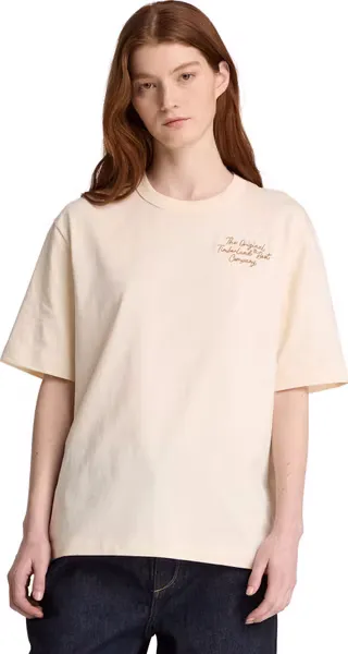 TIMBERLAND -Elevated Short Sleeves Tee WHITE SMOKE