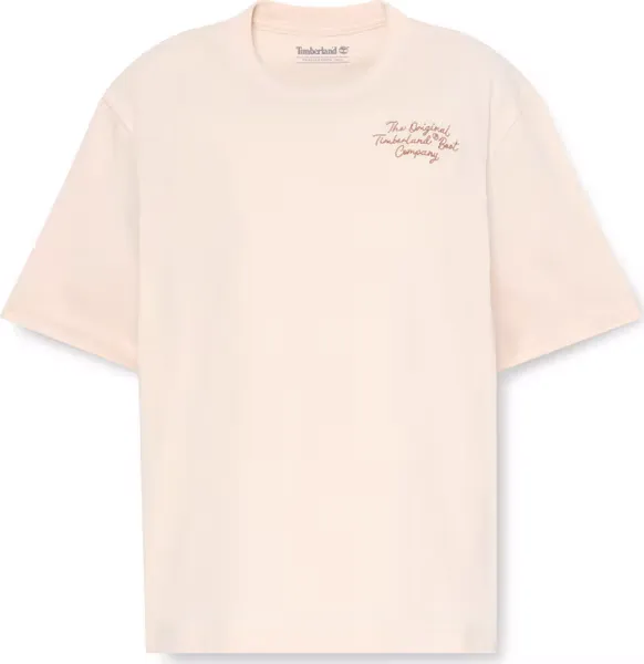TIMBERLAND -Elevated Short Sleeves Tee WHITE SMOKE