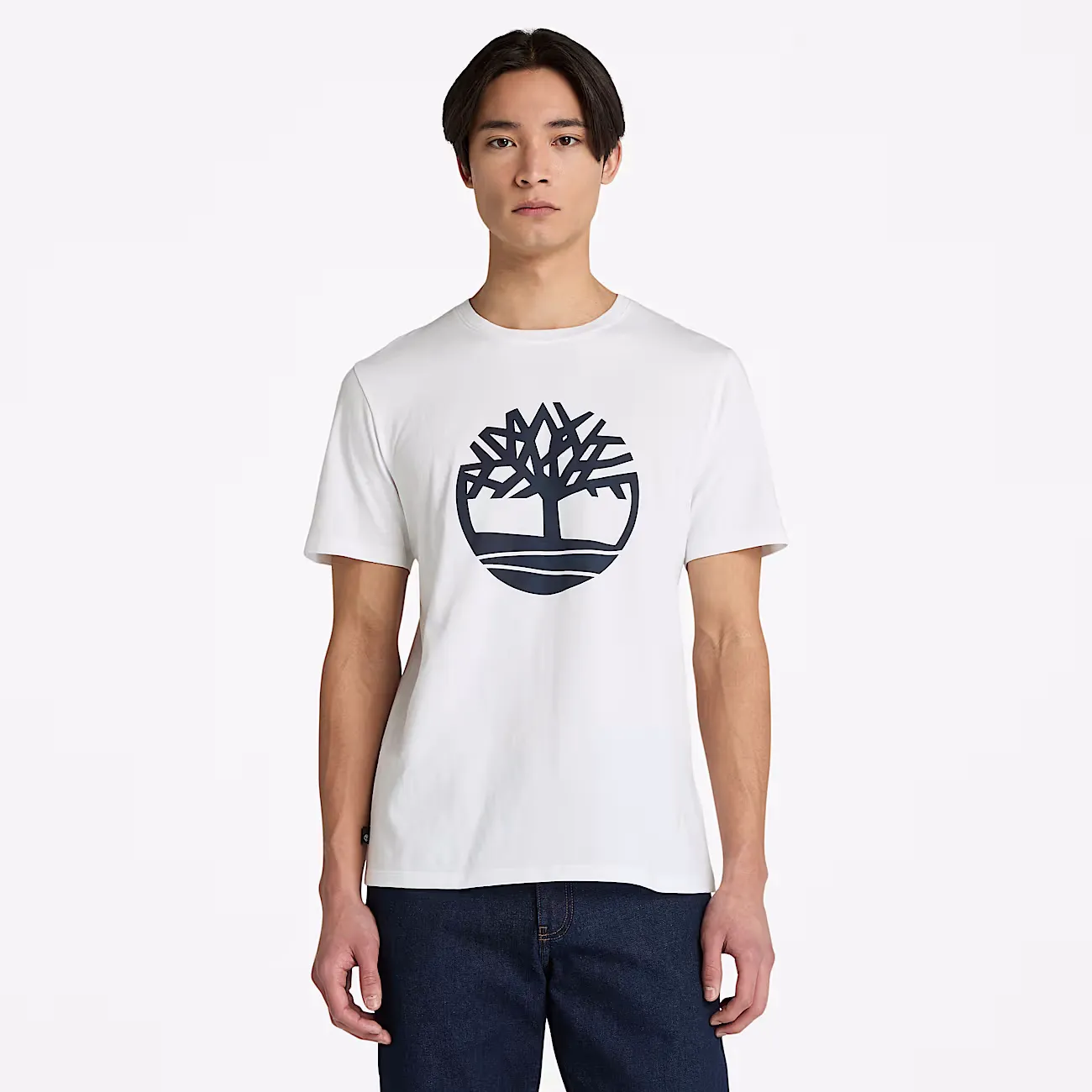 TIMBERLAND - NORTHWOOD Tree Logo SS Tee WHITE 