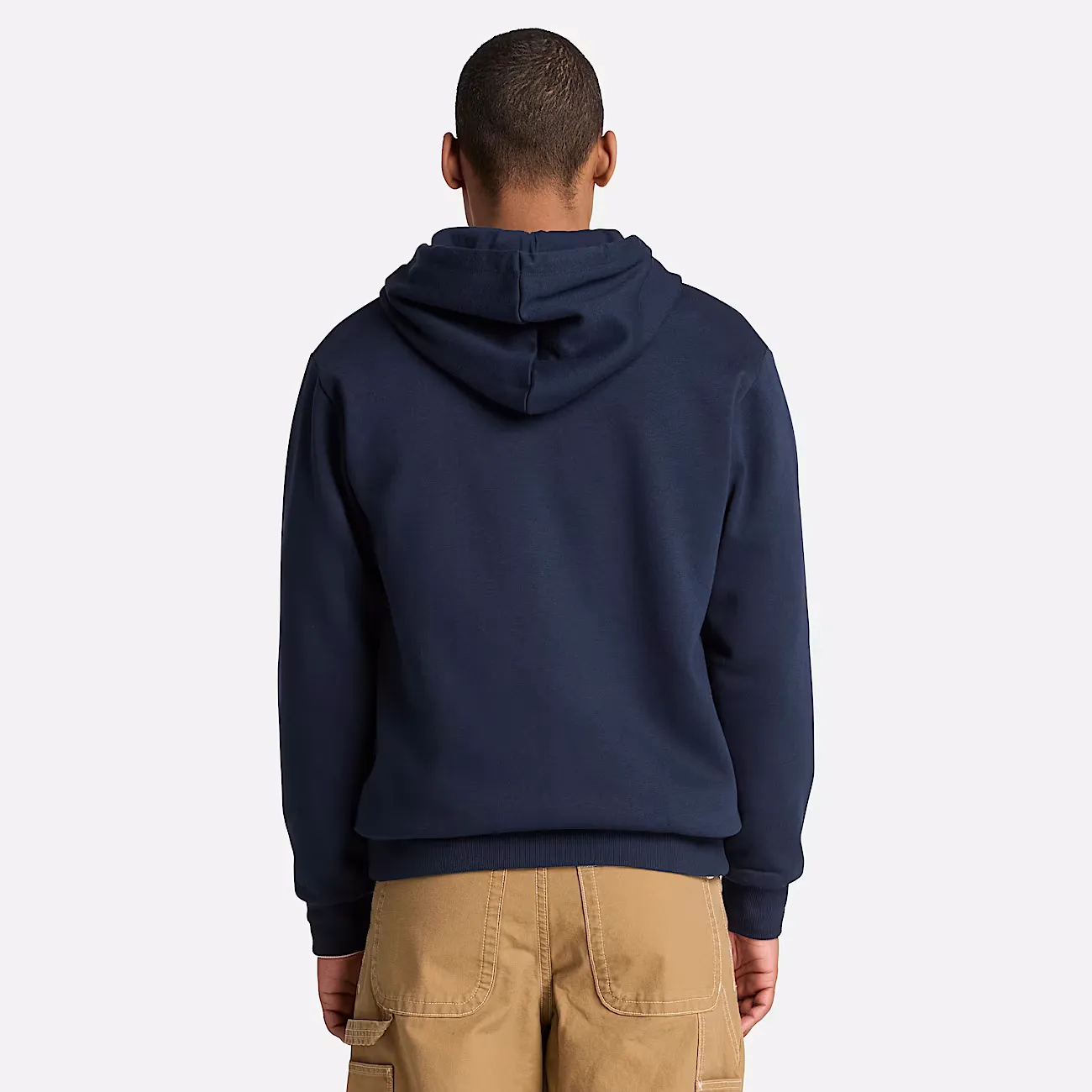 TIMBERLAND - OYSTER RIVER Chest Logo BB Zip Hoodie DARK SAPPHIRE