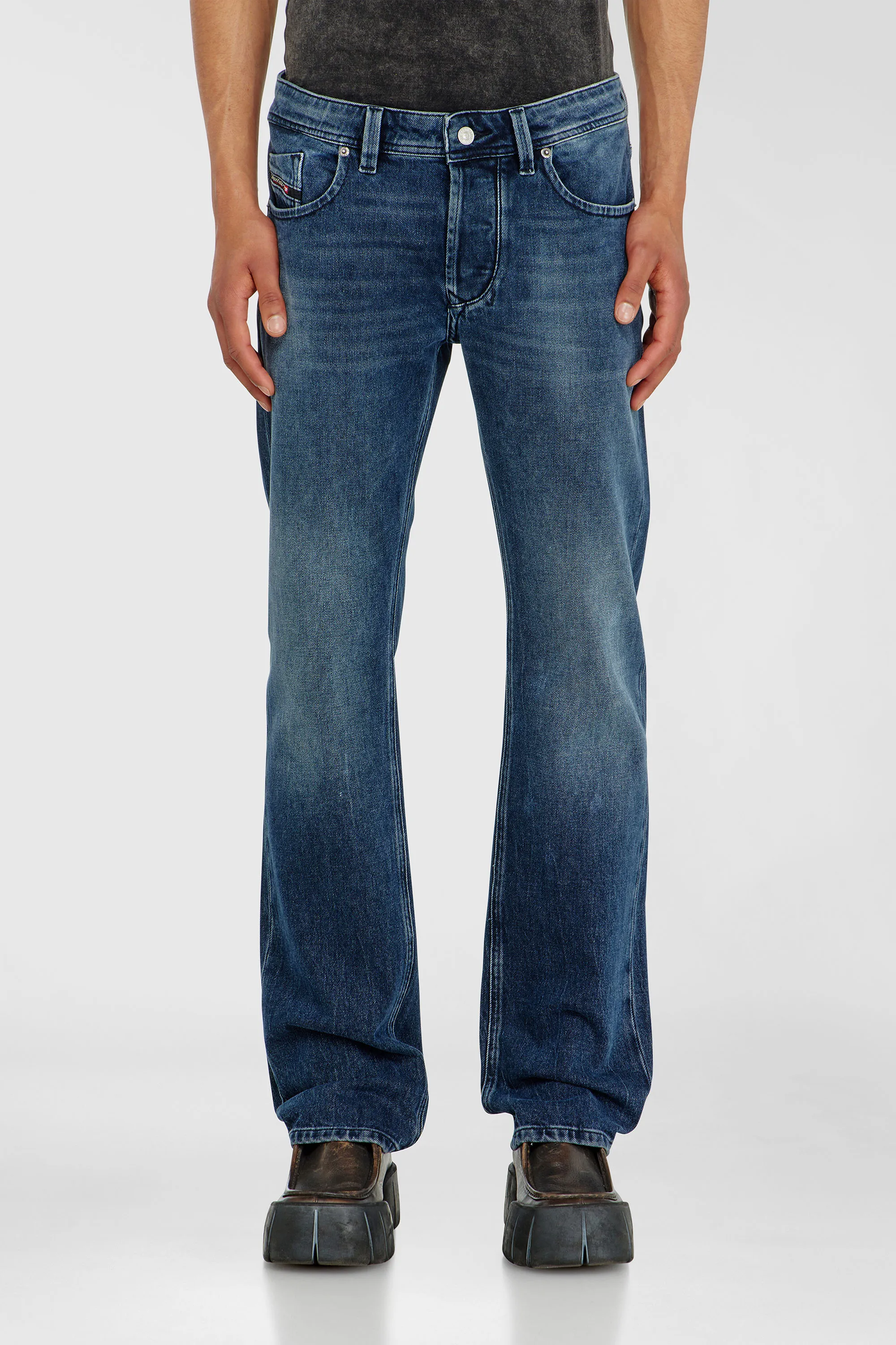 DIESEL - 1985 LARKEE L.30 PANTALONI DARK BLUE 