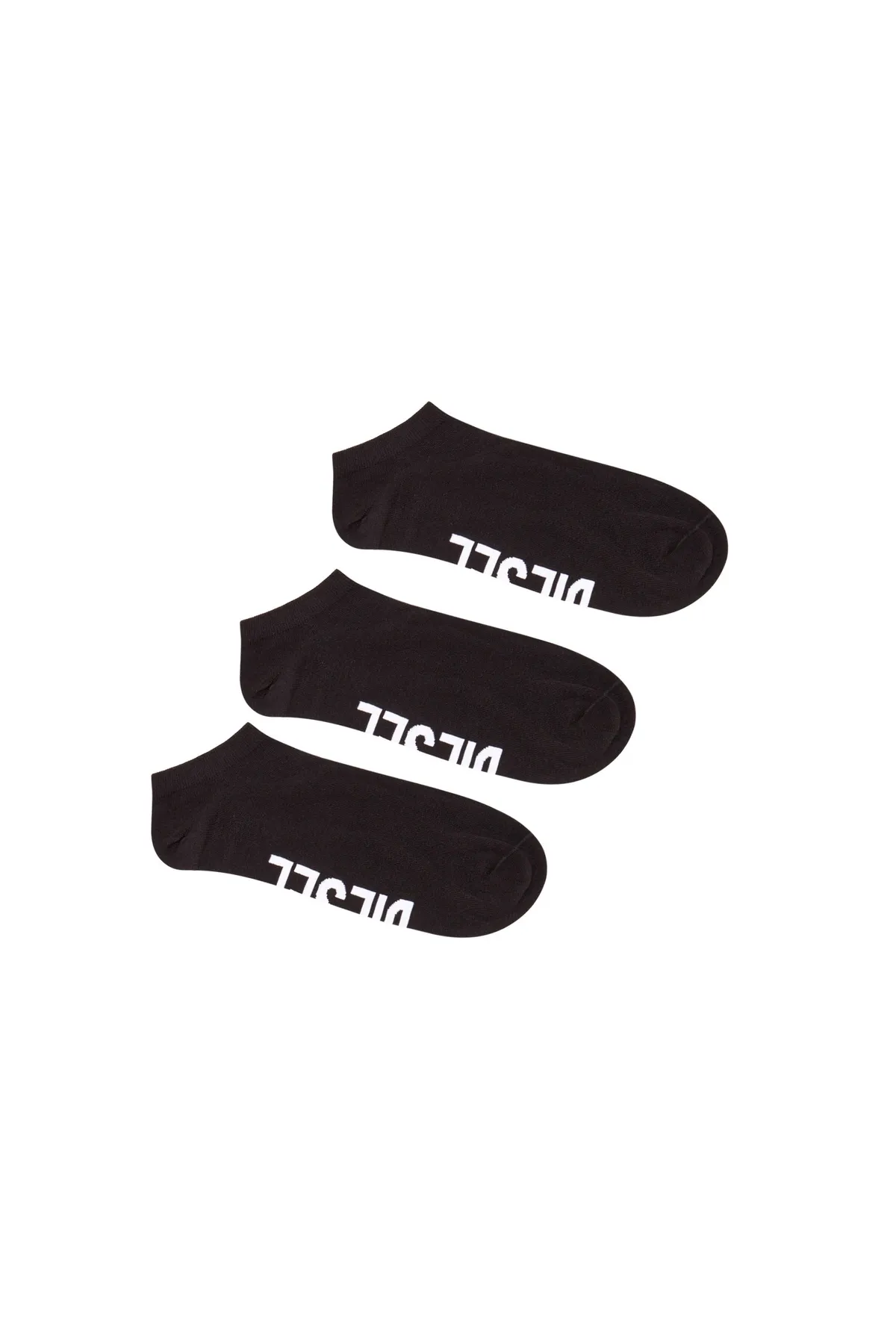DIESEL - SKM-GOST-THREEPACK CALZINO BLACK 