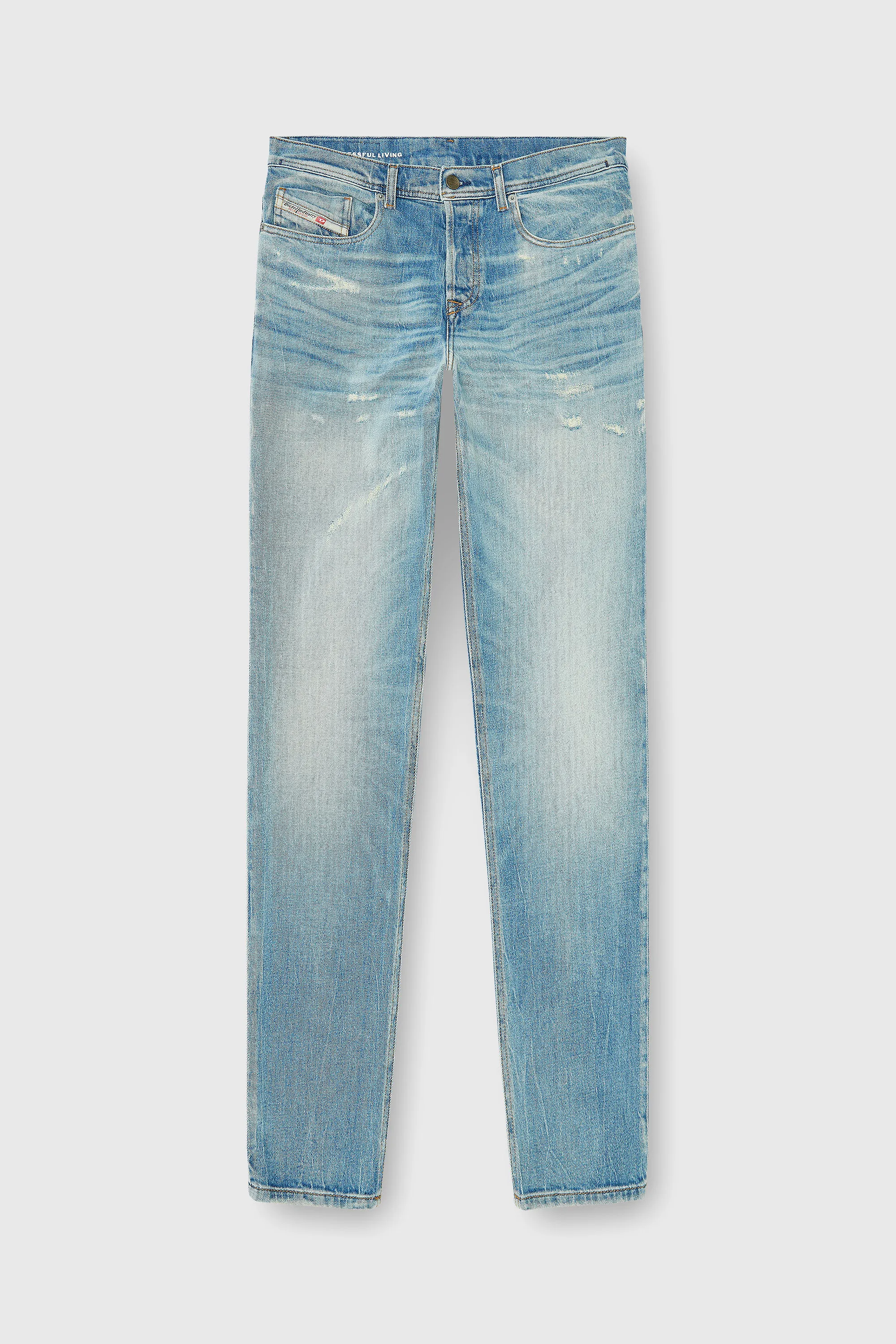 DIESEL - 2023 D-FINITIVE L.32 PANTALONI LIGHT BLUE 