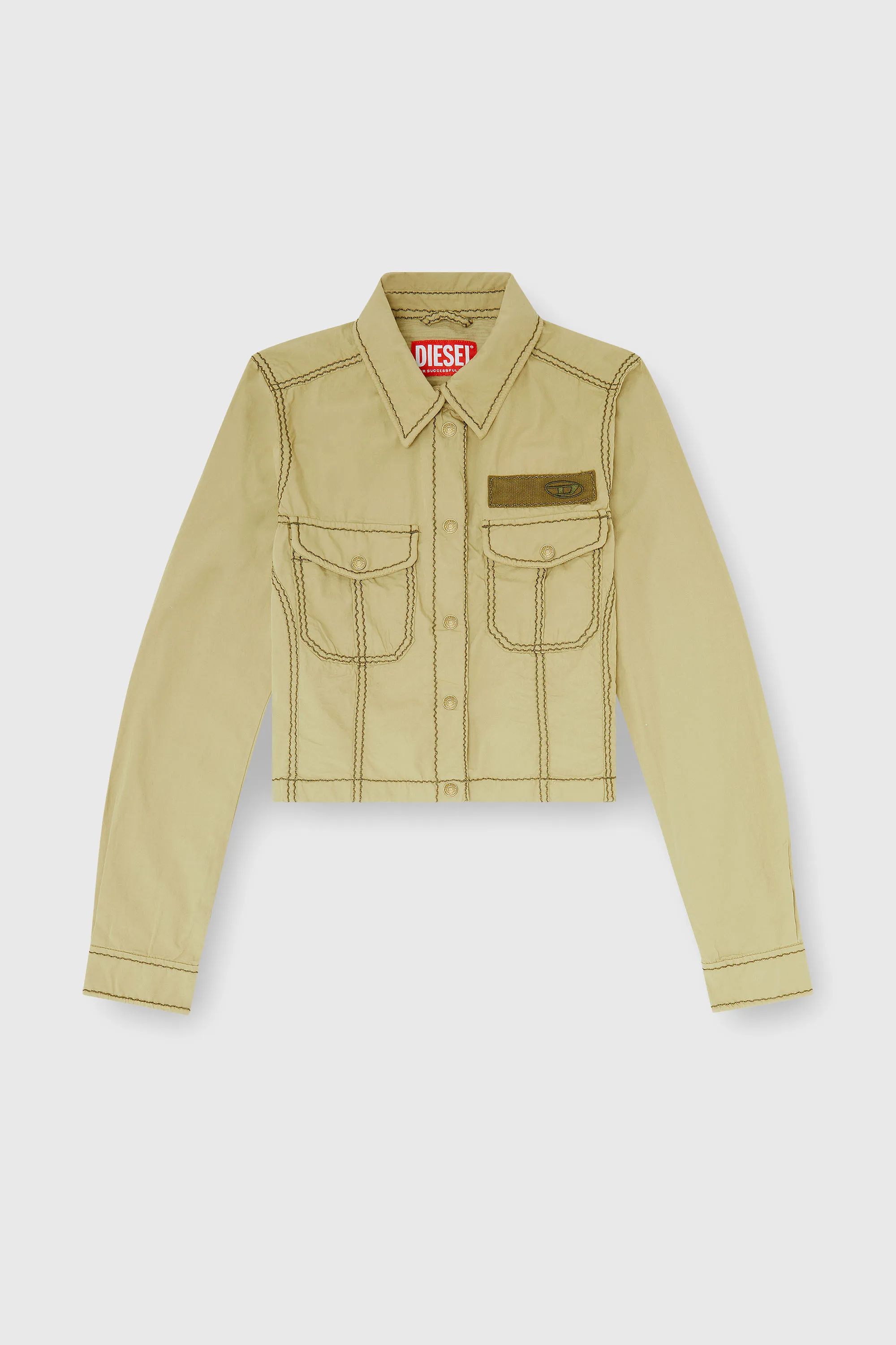 DIESEL - G-ROOVY GIACCA BEIGE 