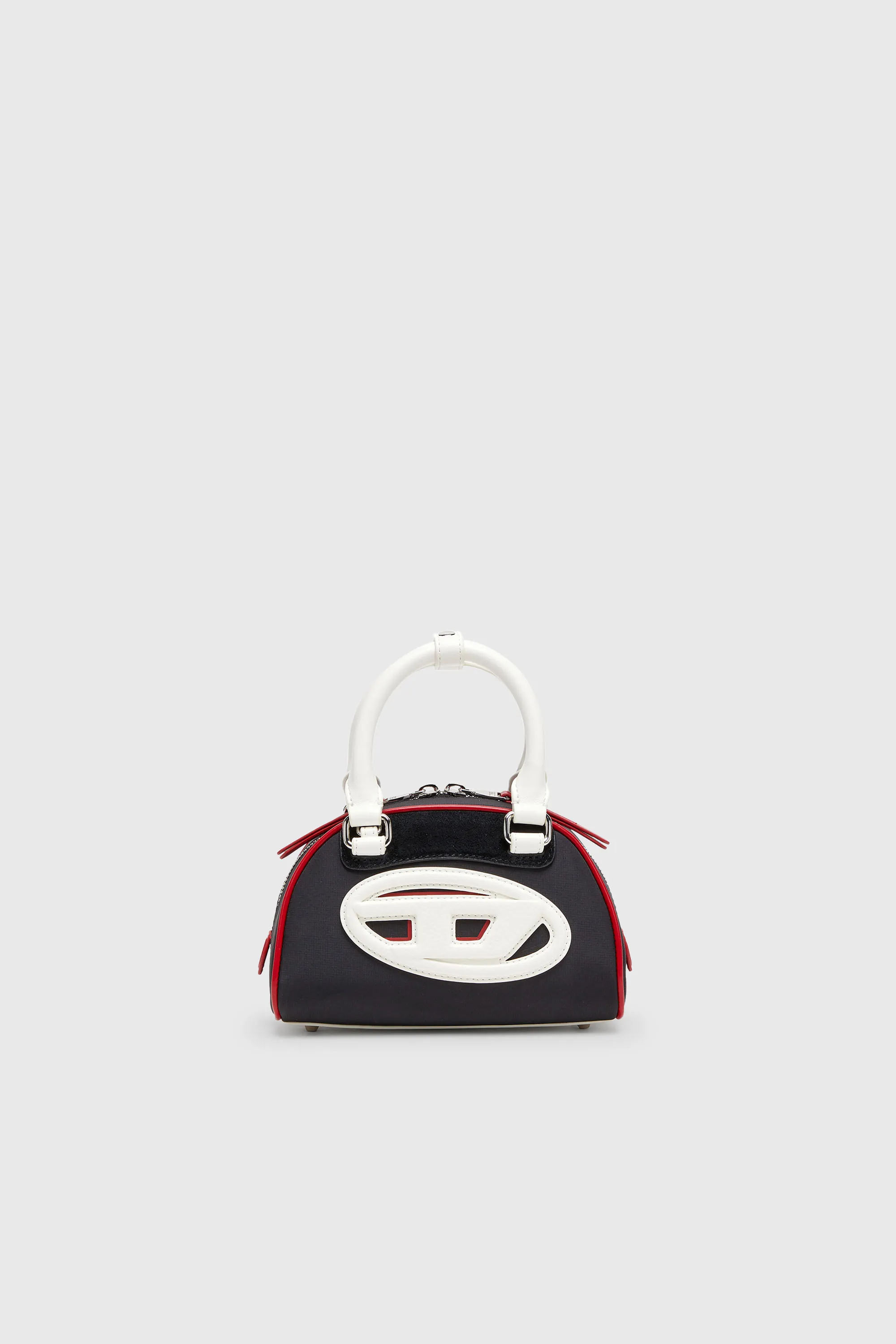DIESEL - 1DR DOME CROSSBODY CROSS BODYBAG BLACK/WHITE 