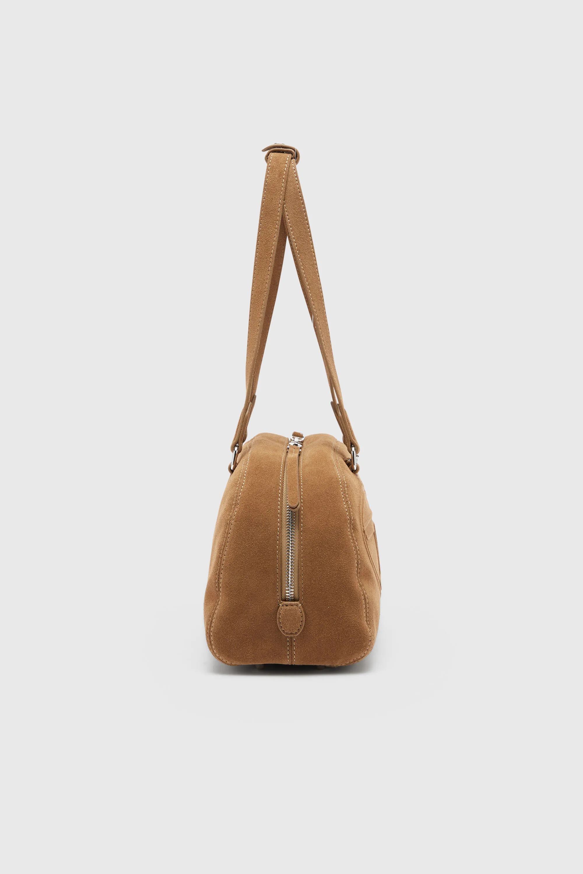DIESEL - 1DR DOME SHOULDER SHOULDER BAG BROWN