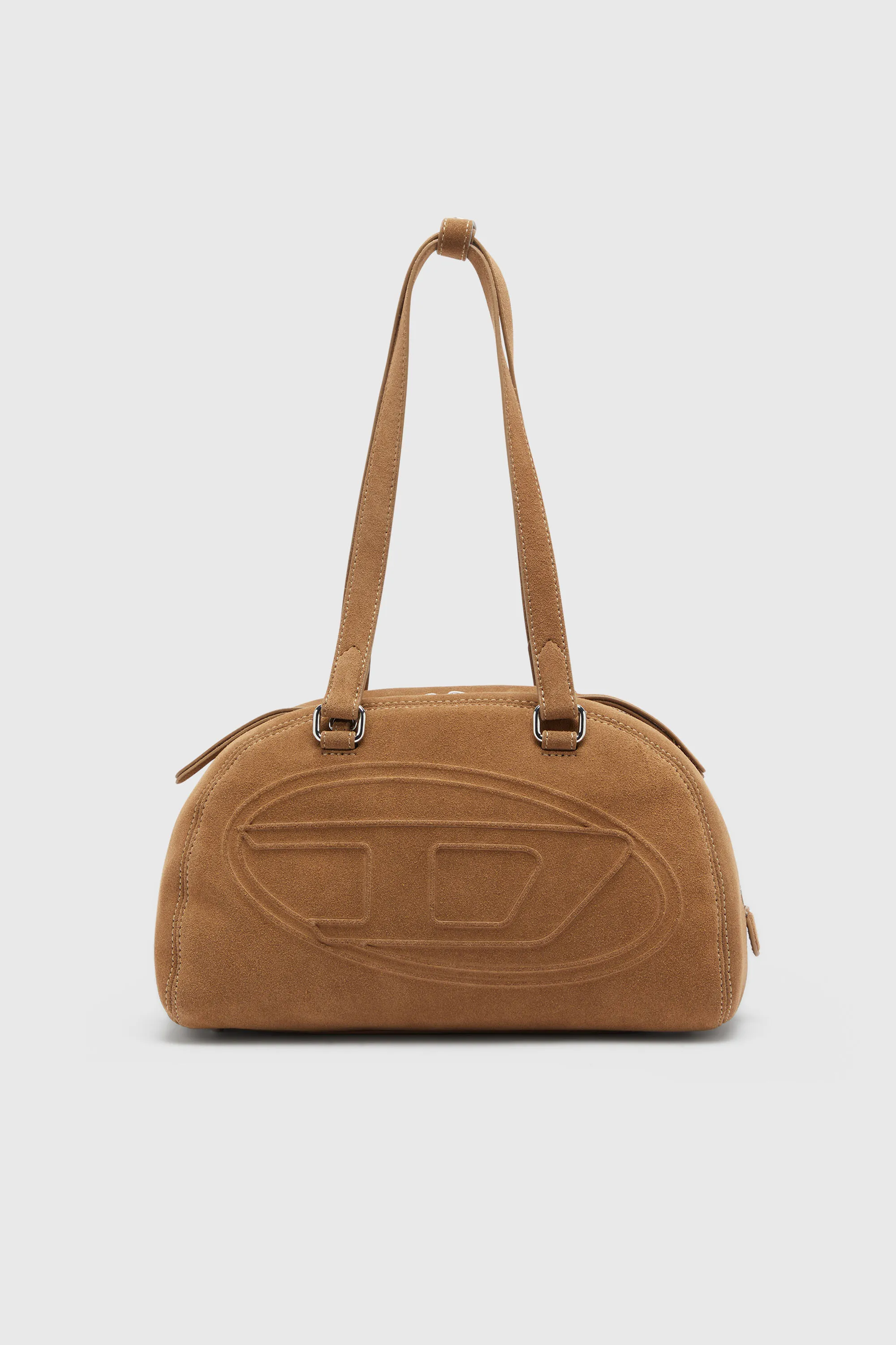 DIESEL - 1DR DOME SHOULDER SHOULDER BAG BROWN